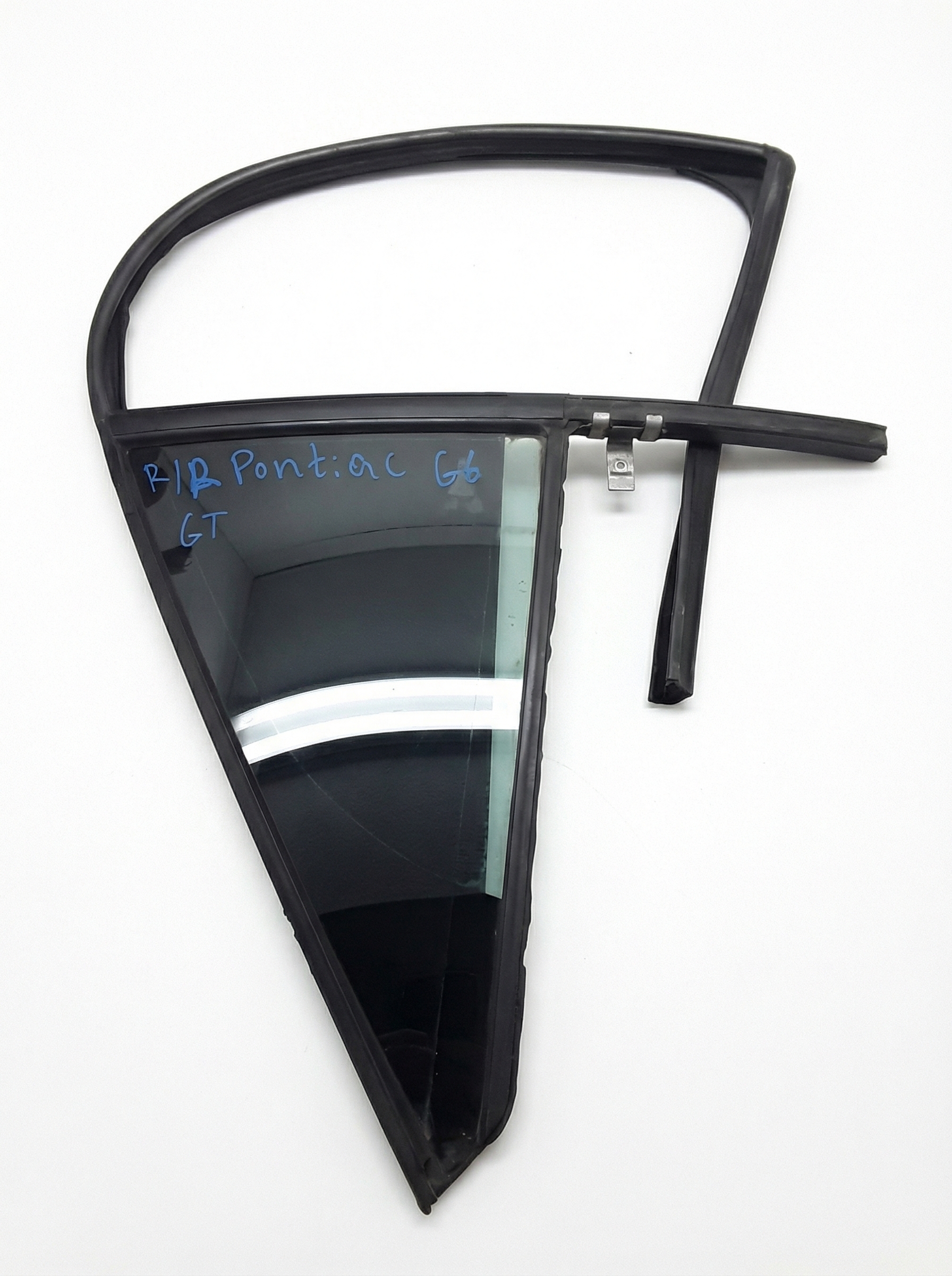 2005-2010 Pontiac G6 Front Door Glass - Rear, Right (Passenger) (Used OEM)