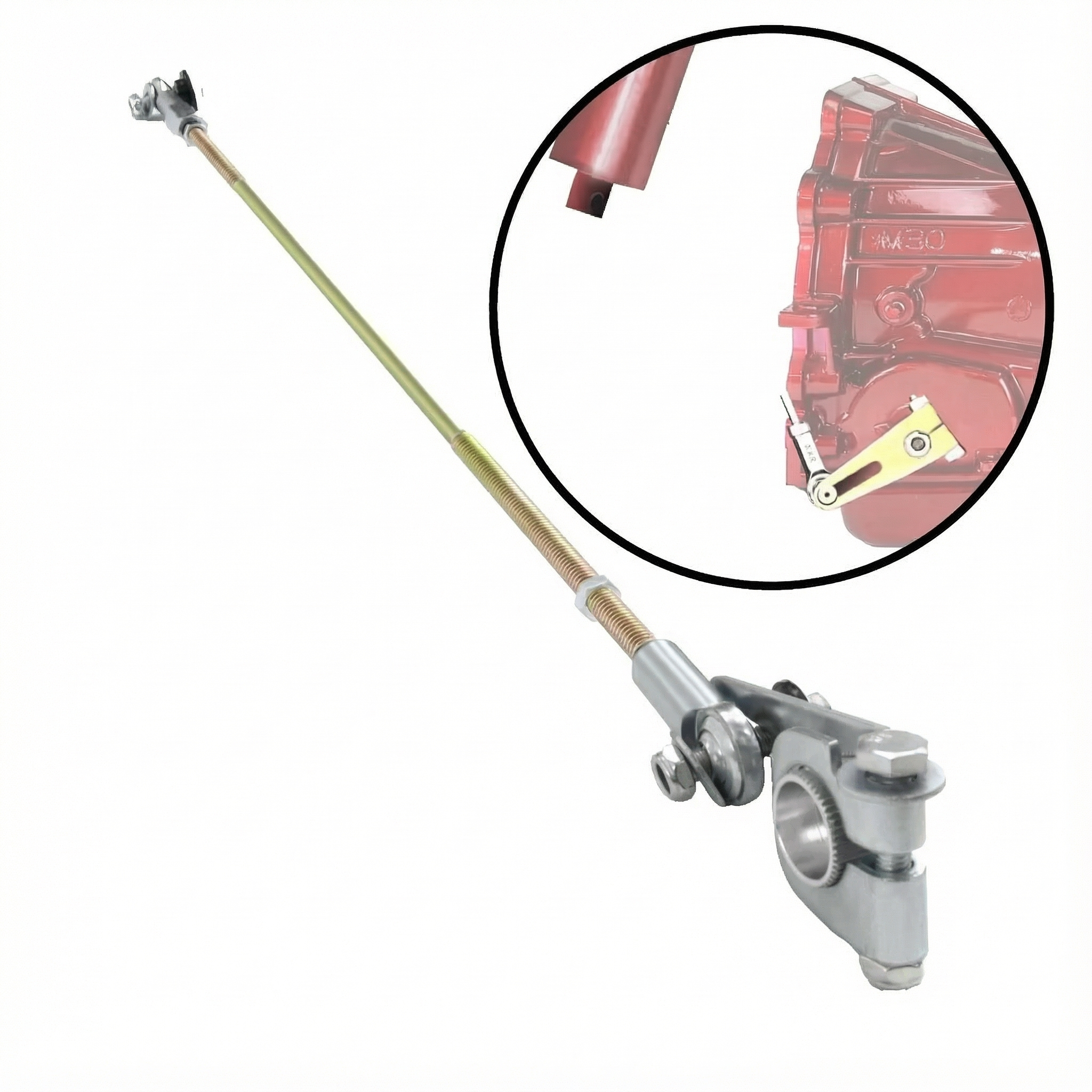 2015-2022 Porsche Macan Automatic Transmission Shift Lever Assembly with Cables (Used OEM)