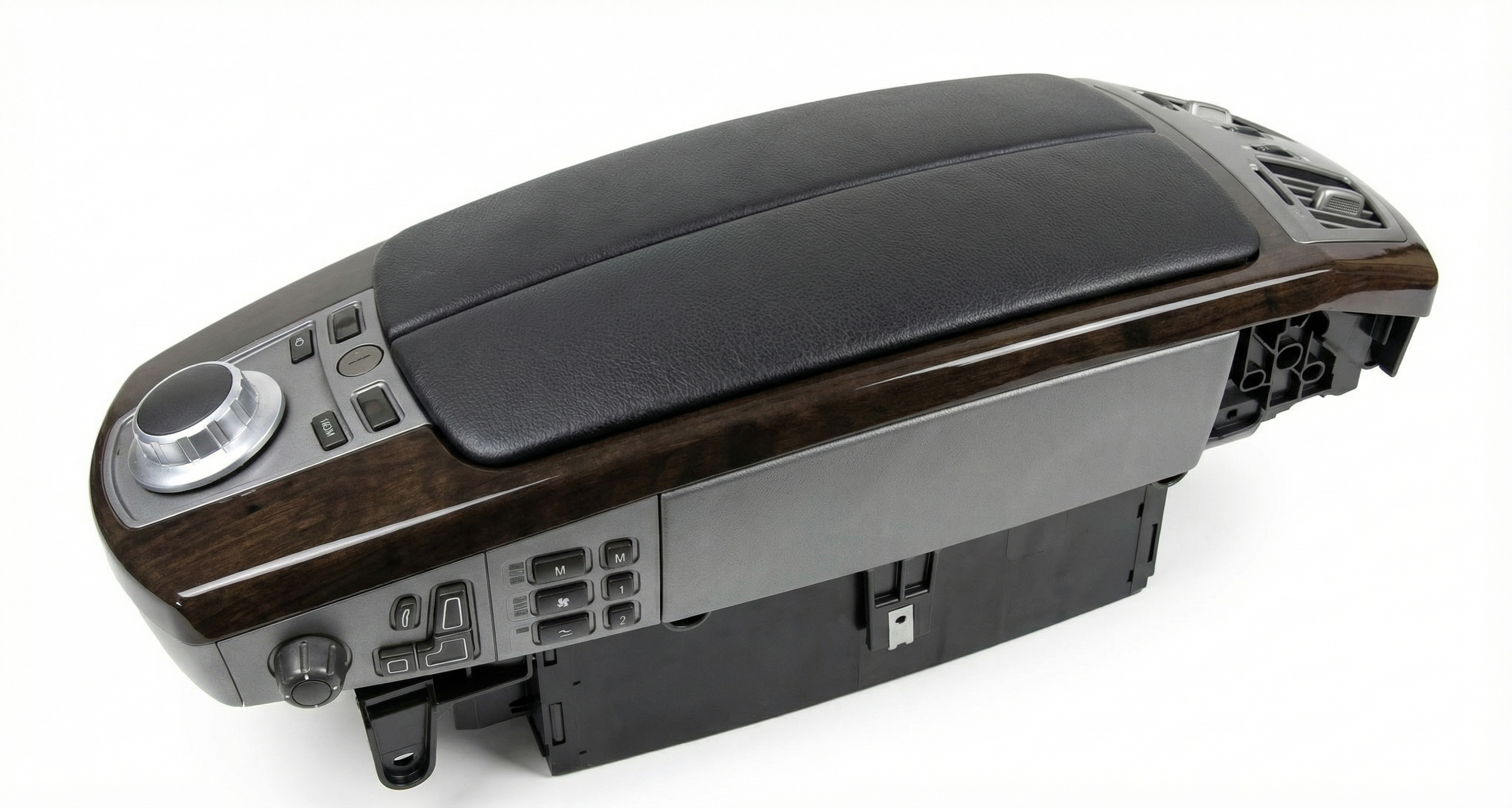 2006-2008 BMW 750i Tan Front Console Assembly (Used OEM)