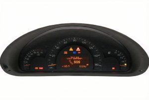 2003-2005 Mercedes-Benz C300 MPH Instrument Cluster (Used OEM)