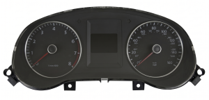  Volkswagen Jetta gli Instrument Cluster with Multifunction Display (KPH) (Used OEM)