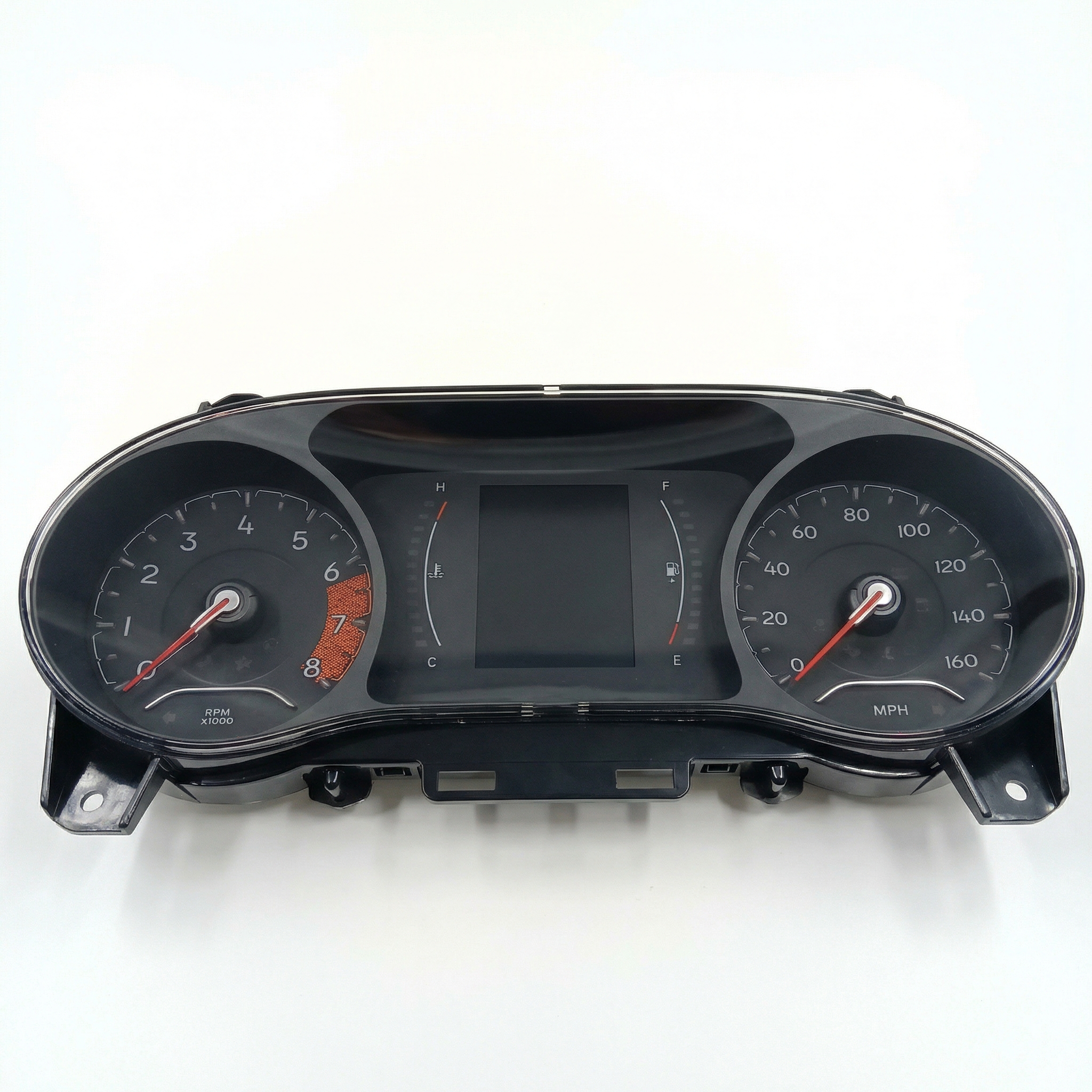 2022 Jeep Compass Instrument Cluster with 160 MPH Speedometer and 3.5-Inch Screen (Used OEM)