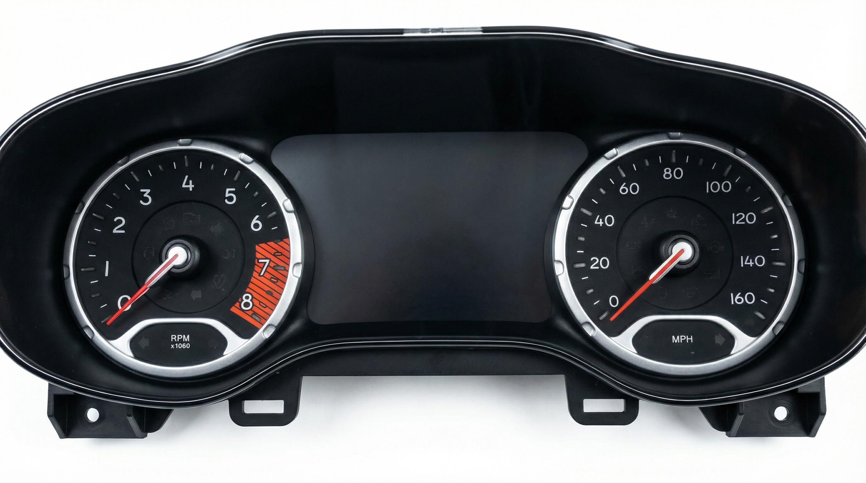2021 Jeep Renegade Instrument Cluster with 3.5-inch Display and 160 MPH Speedometer (Used OEM)