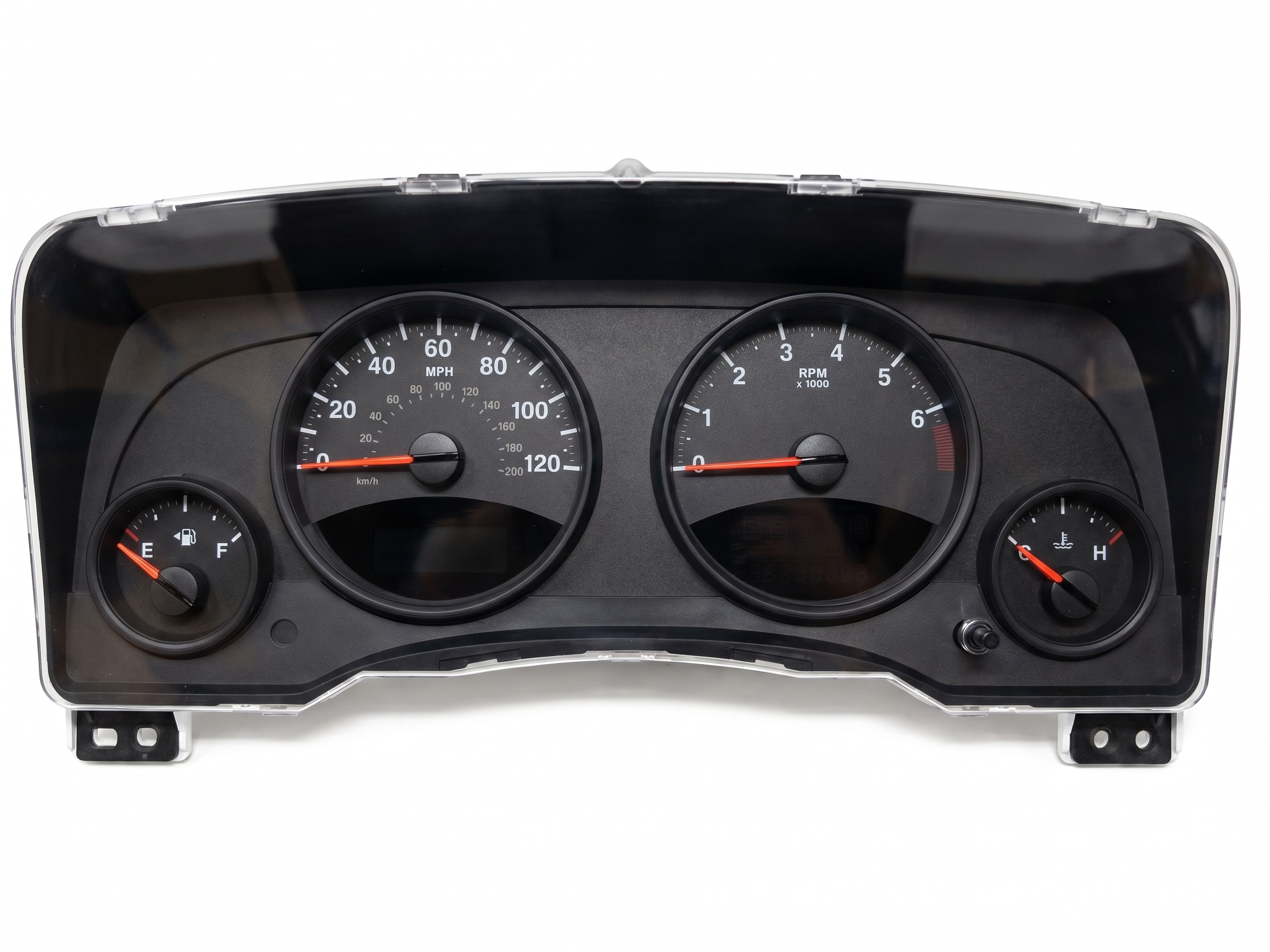 2015-2017 Jeep Compass Instrument Cluster with EVIC Message Display (Used OEM)