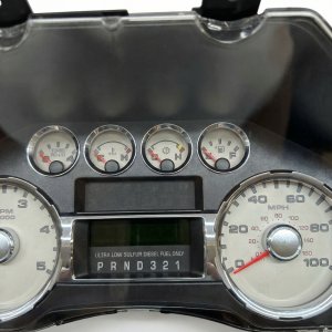 2008 Ford F-550 Super Duty KPH Instrument Cluster (Used OEM)