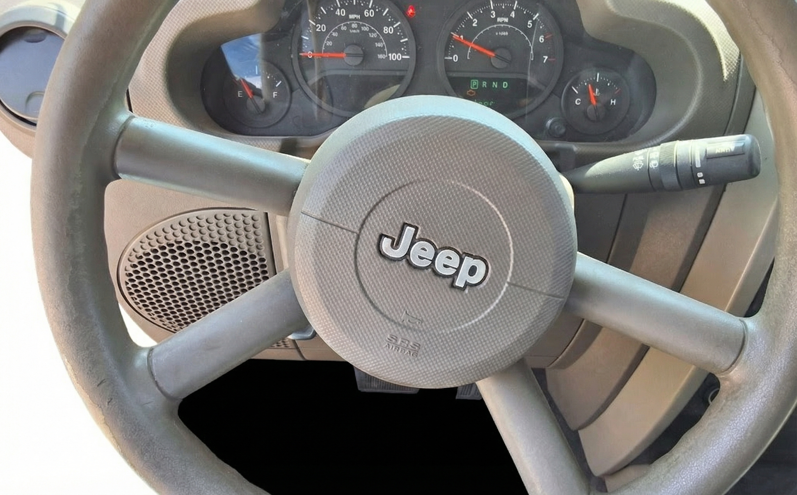 2008 Jeep Wrangler 100 MPH Speedometer Instrument Cluster (Used OEM)