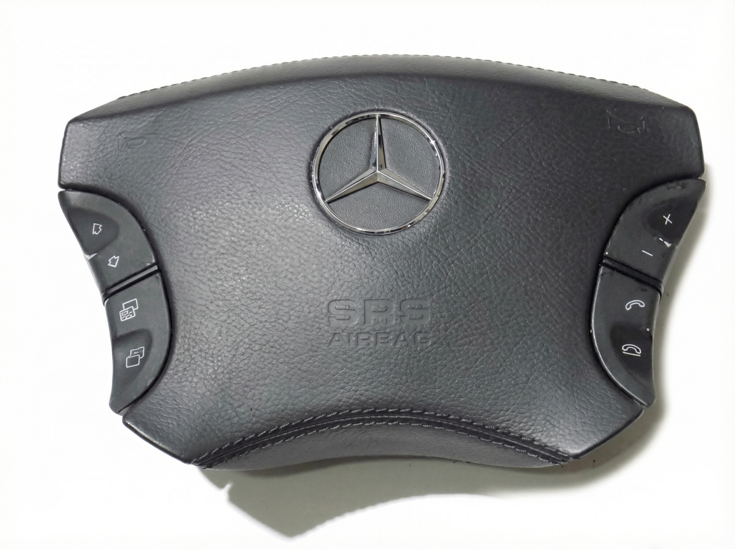 2004-2006 Mercedes-Benz S600 Gray Steering Wheel Air Bag (Used OEM)