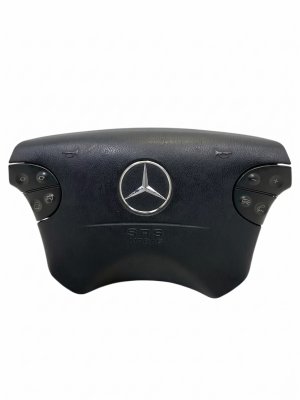 2003-2006 Mercedes-Benz SL500 Black Steering Wheel Air Bag (Used OEM)