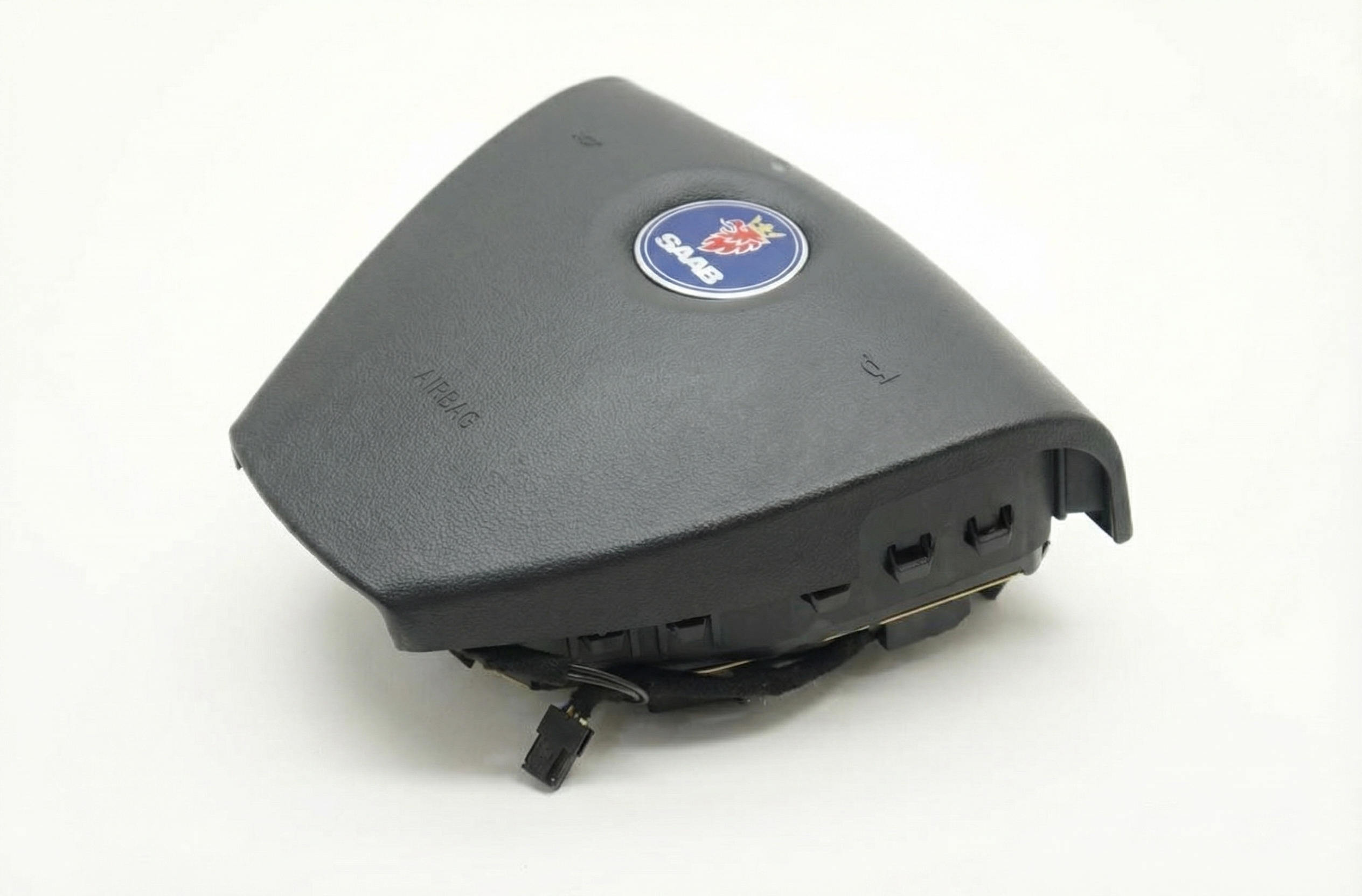 2001-2003 Saab 9-3 Black Steering Wheel Air Bag (Used OEM)
