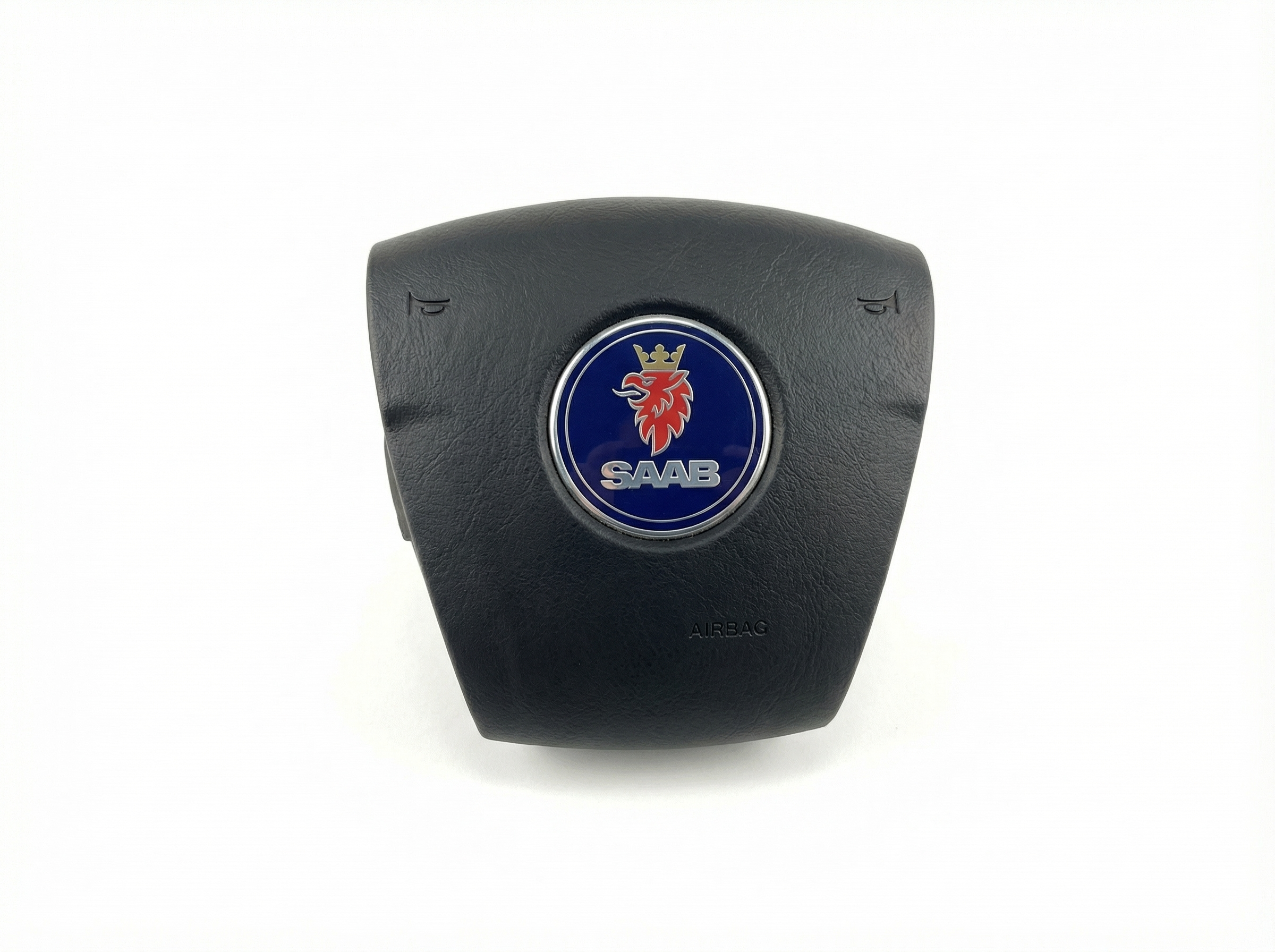 2007-2009 Saab 9-7x Black Steering Wheel Air Bag - Left (Driver) (Used OEM)