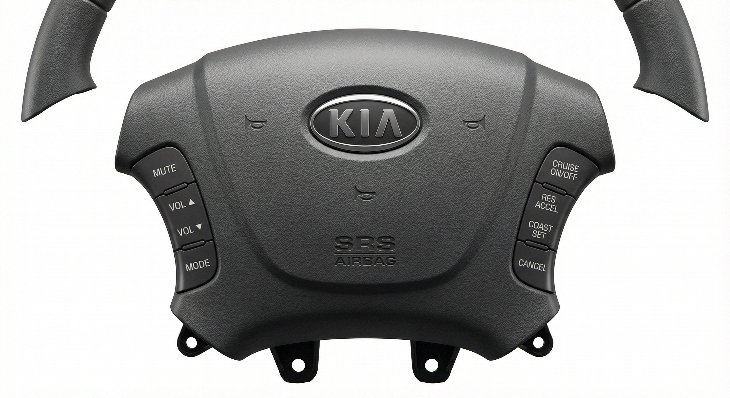 2004-2005 Kia Amanti Black Steering Wheel Air Bag (Used OEM)