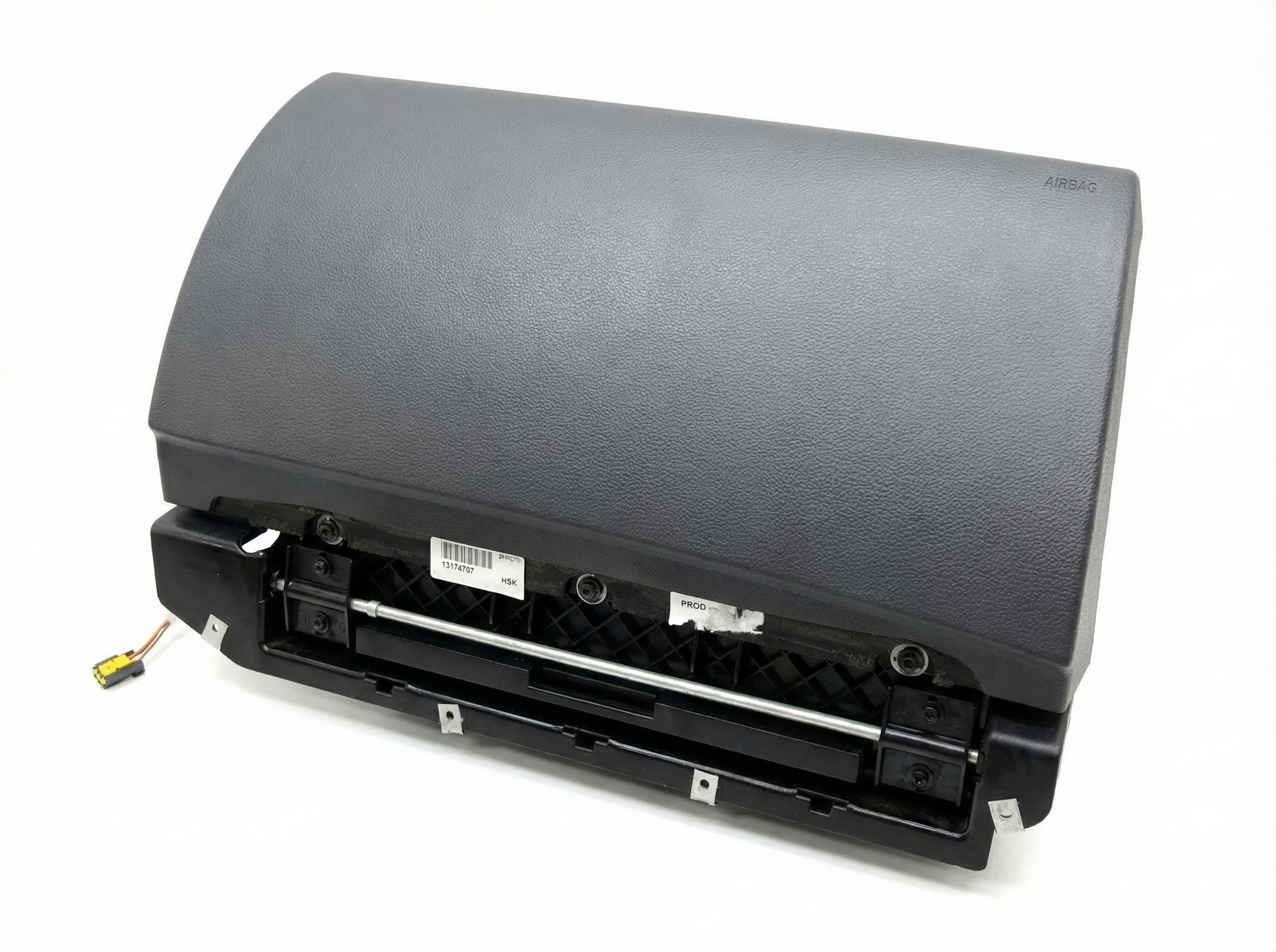 2004-2005 BMW 645Ci Black Glove Box Knee Air Bag - Right (Passenger) (Used OEM)