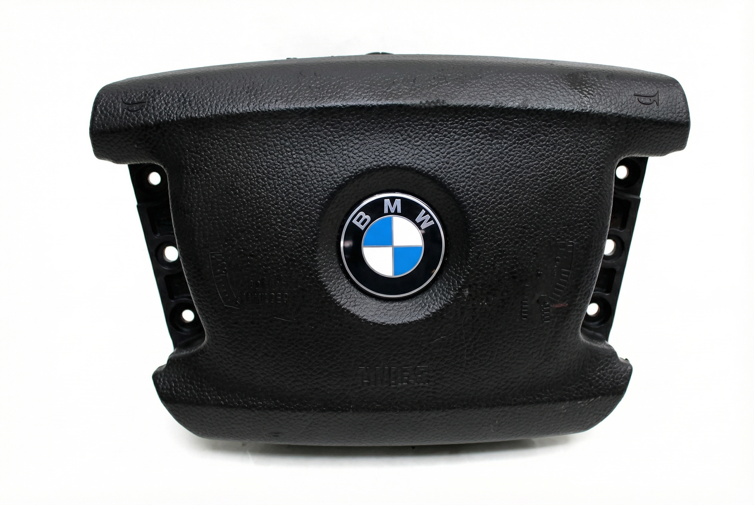 2006-2008 BMW 750Li Black Steering Wheel Air Bag - Left (Driver) (Used OEM)