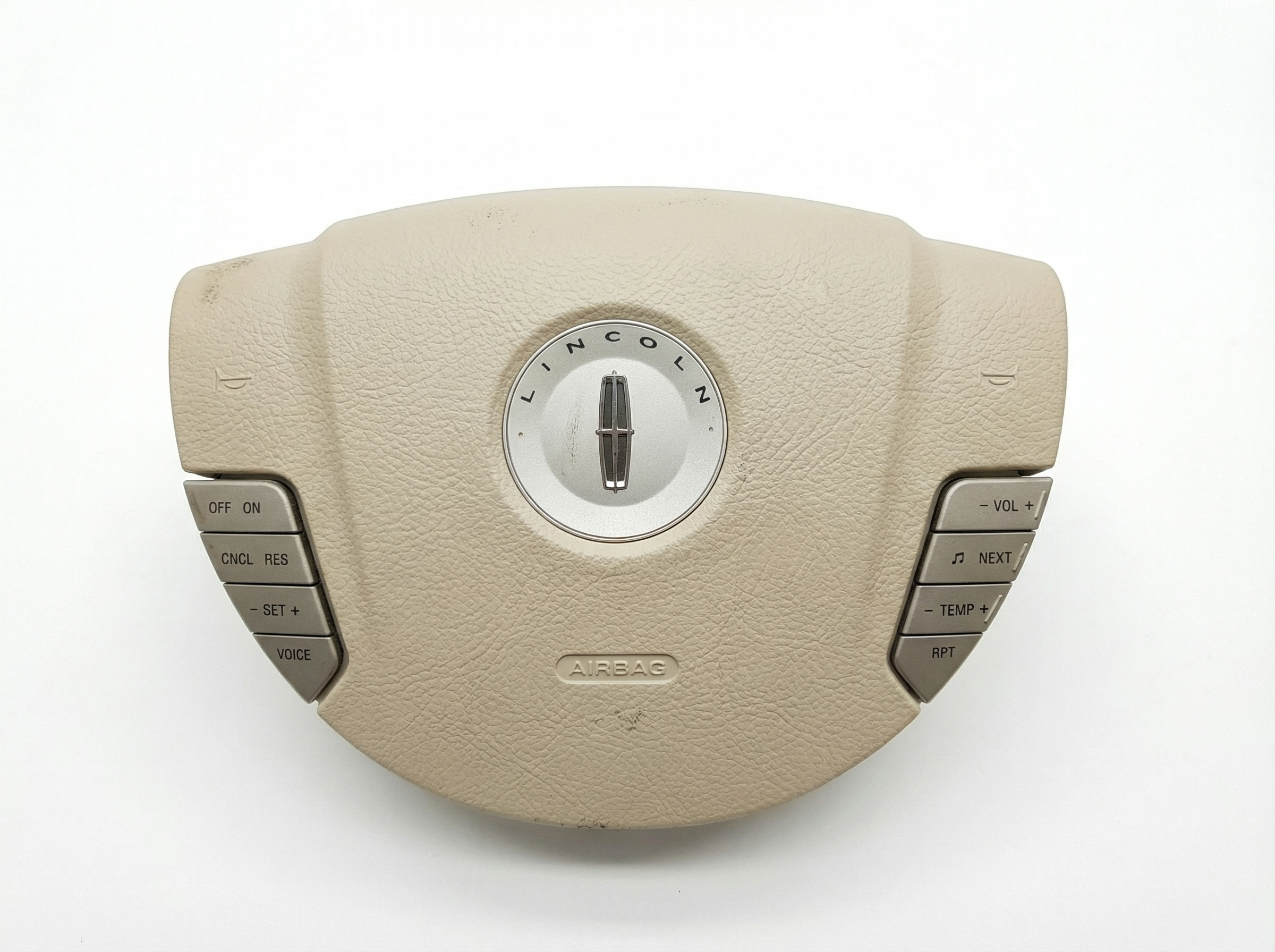 2006 Lincoln Navigator Tan Steering Wheel Air Bag (Used OEM)