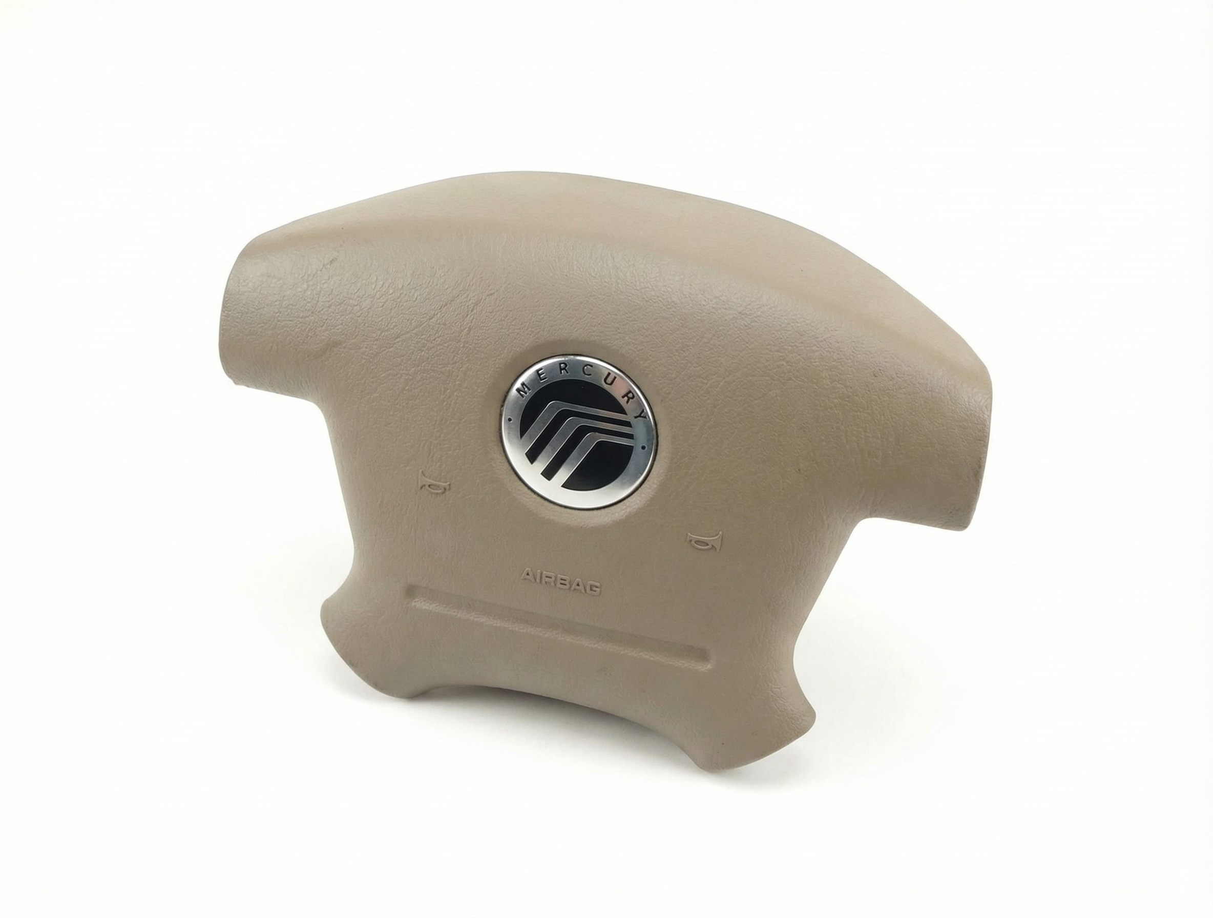 2002-2005 Mercury Mountaineer Tan Steering Wheel Air Bag (Used OEM)