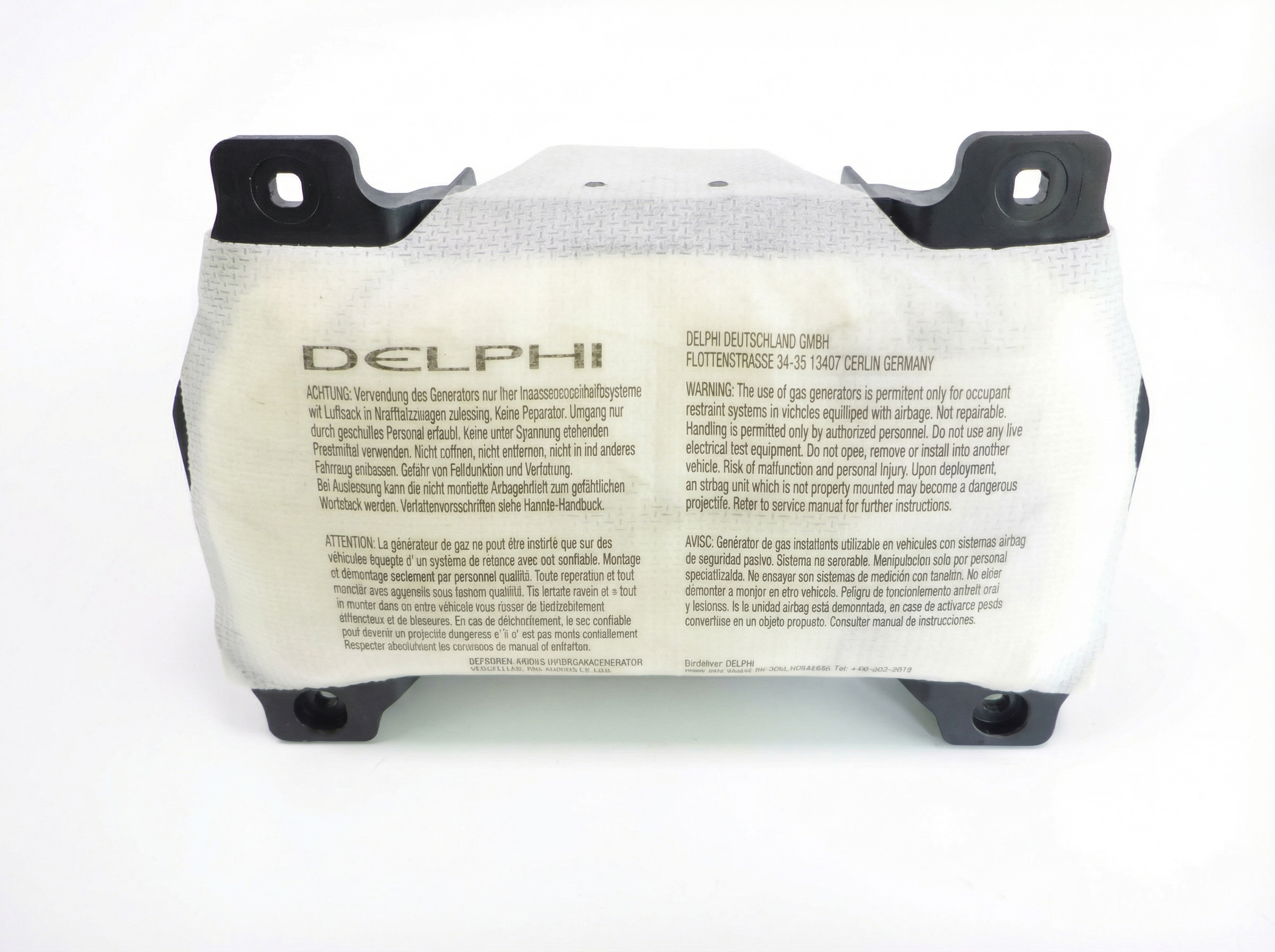 2000-2005 Saturn L300 Brown Steering Wheel Air Bag - Left (Driver) (Used OEM)
