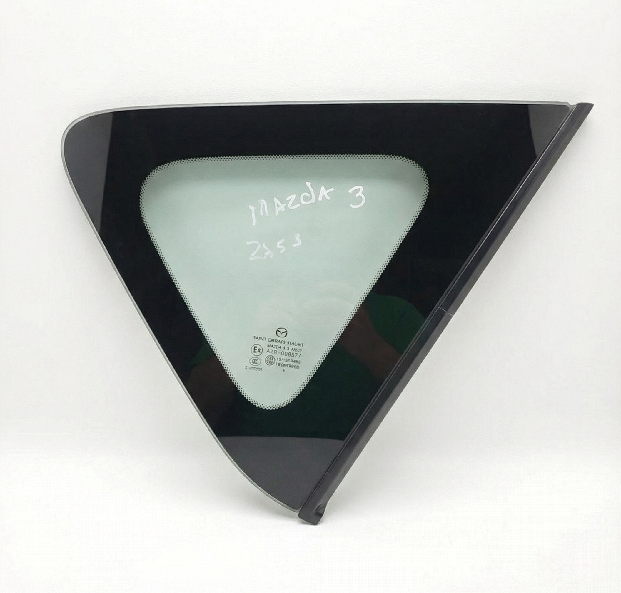 1999-2000 BMW 528i Station Wagon Chrome Trim Quarter Glass - Right (Passenger) (Used OEM)