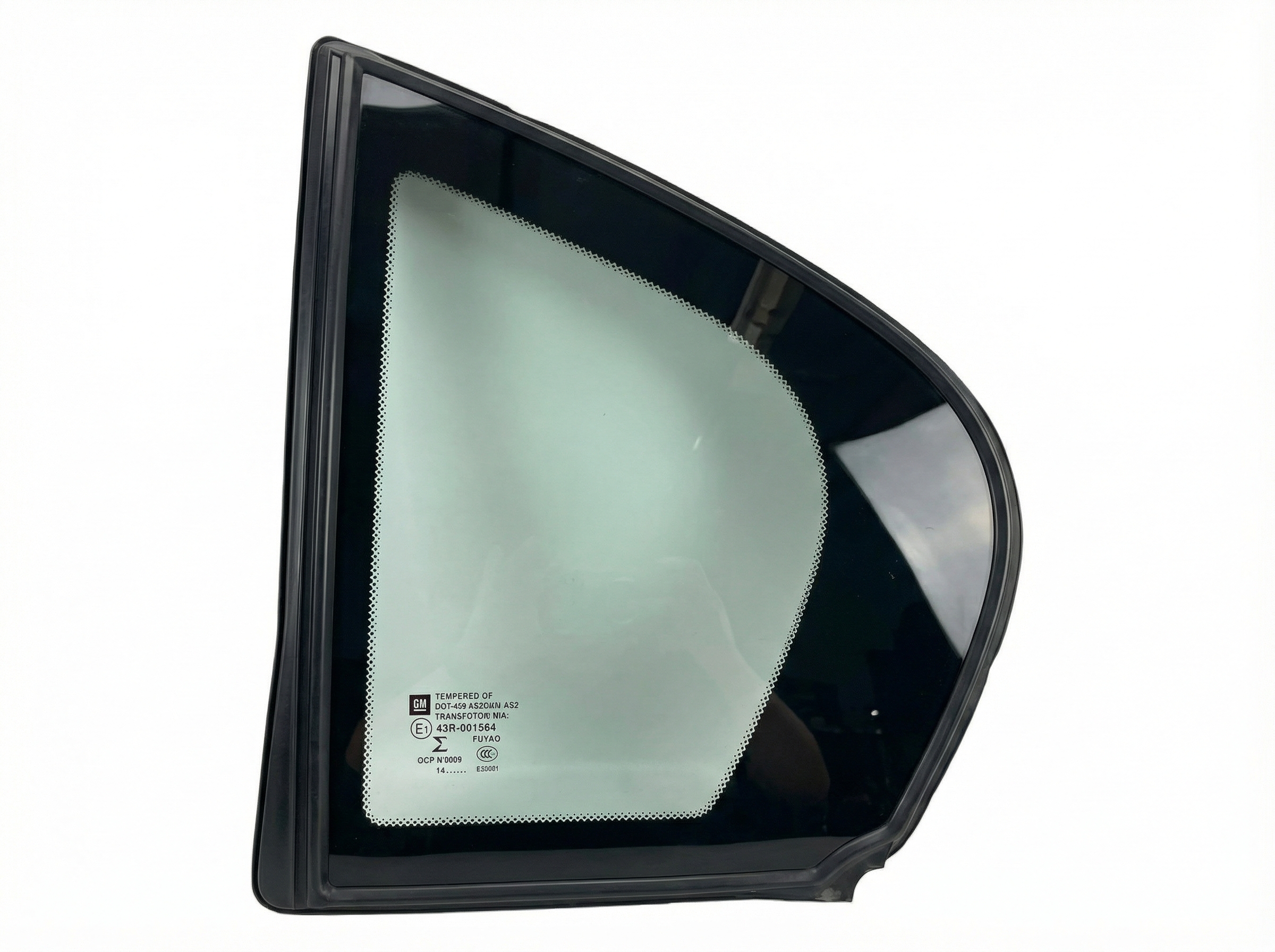 1999-2000 BMW 528i Rear Door Stationary Quarter Glass - Left (Driver) (Used OEM)
