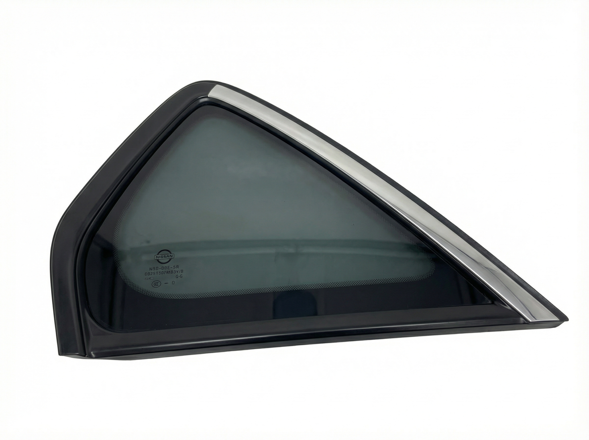 2006-2010 INFINITI M45 Rear Door Quarter Glass - Right (Passenger) (Used OEM)