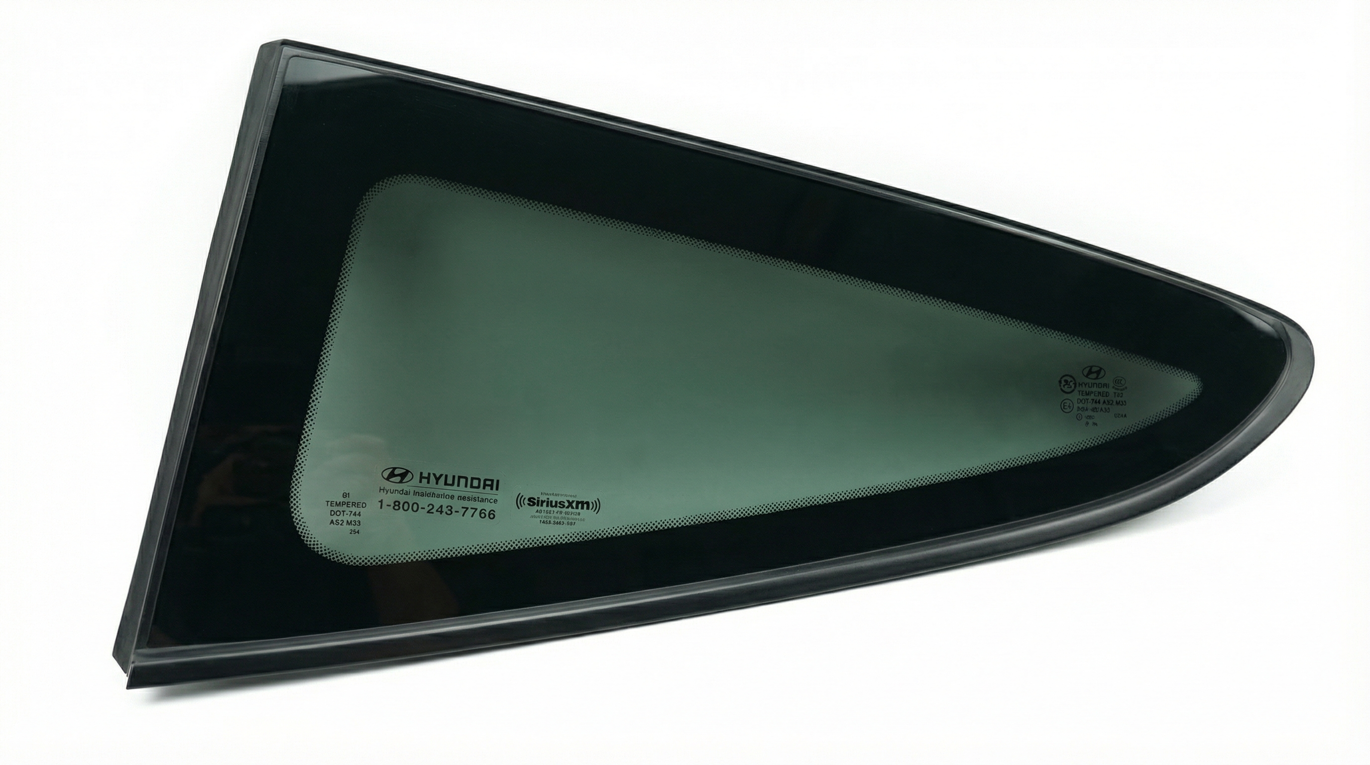 2012-2015 Hyundai Veloster Solar Quarter Glass - Left (Driver) (Used OEM)