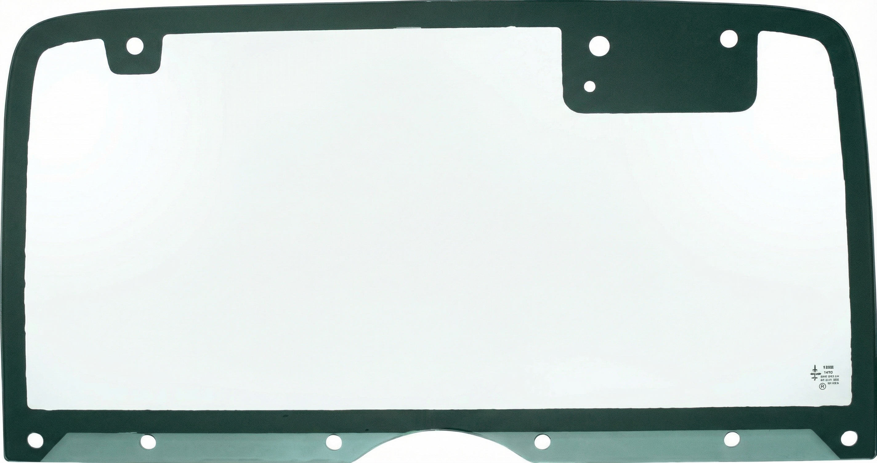 2011-2018 Jeep Wrangler Privacy Tint Quarter Glass - Left (Driver) (Used OEM)