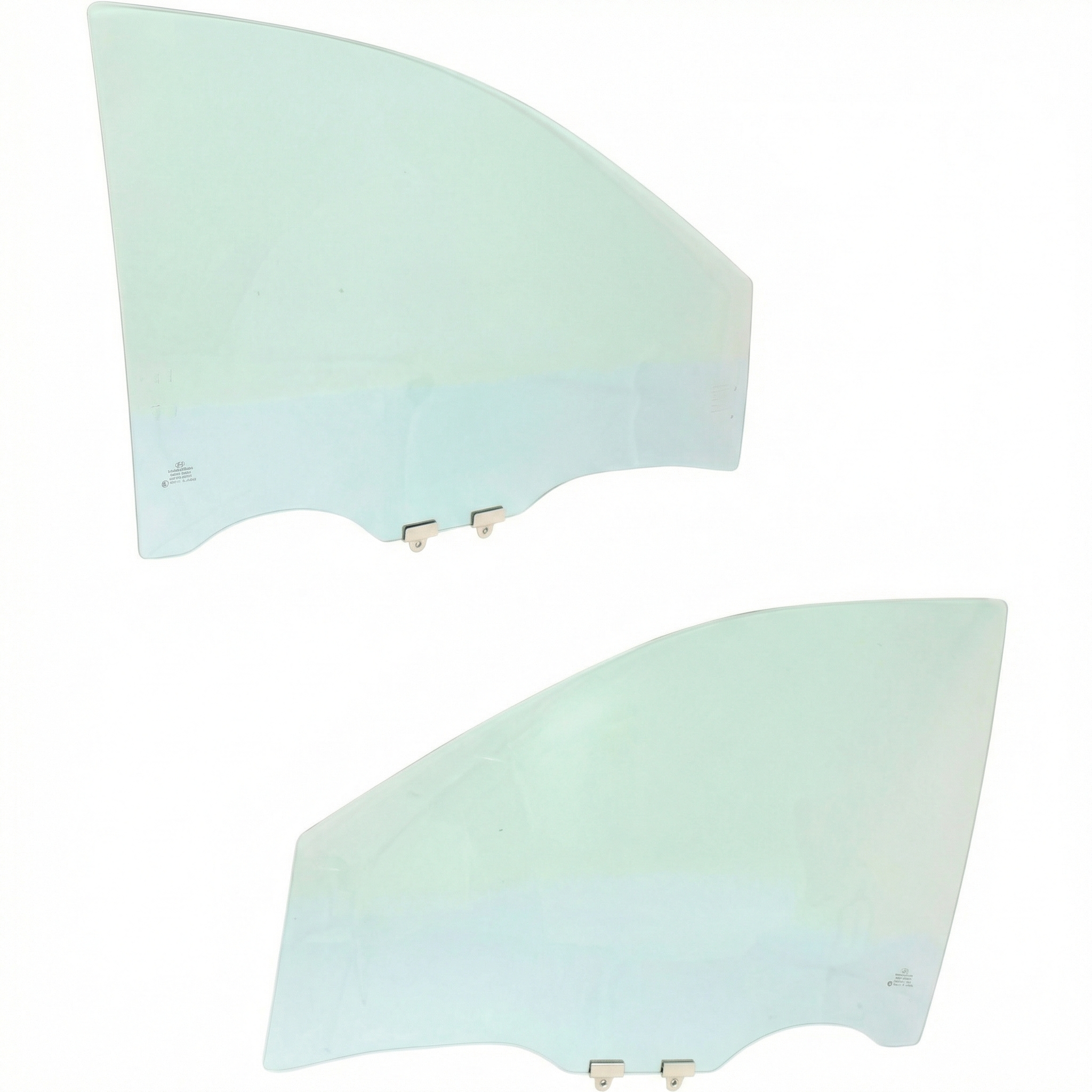 2005-2009 Buick Allure Rear Door Quarter Glass with Chrome Trim - Right (Passenger) (Used OEM)