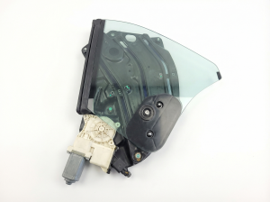2015-2023 Ford Mustang Convertible Quarter Glass - Left (Driver) (Used OEM)