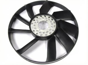 1995-2004 Land Rover Range Rover 9-Blade Belt-Driven Engine Cooling Fan Blade (Used OEM)