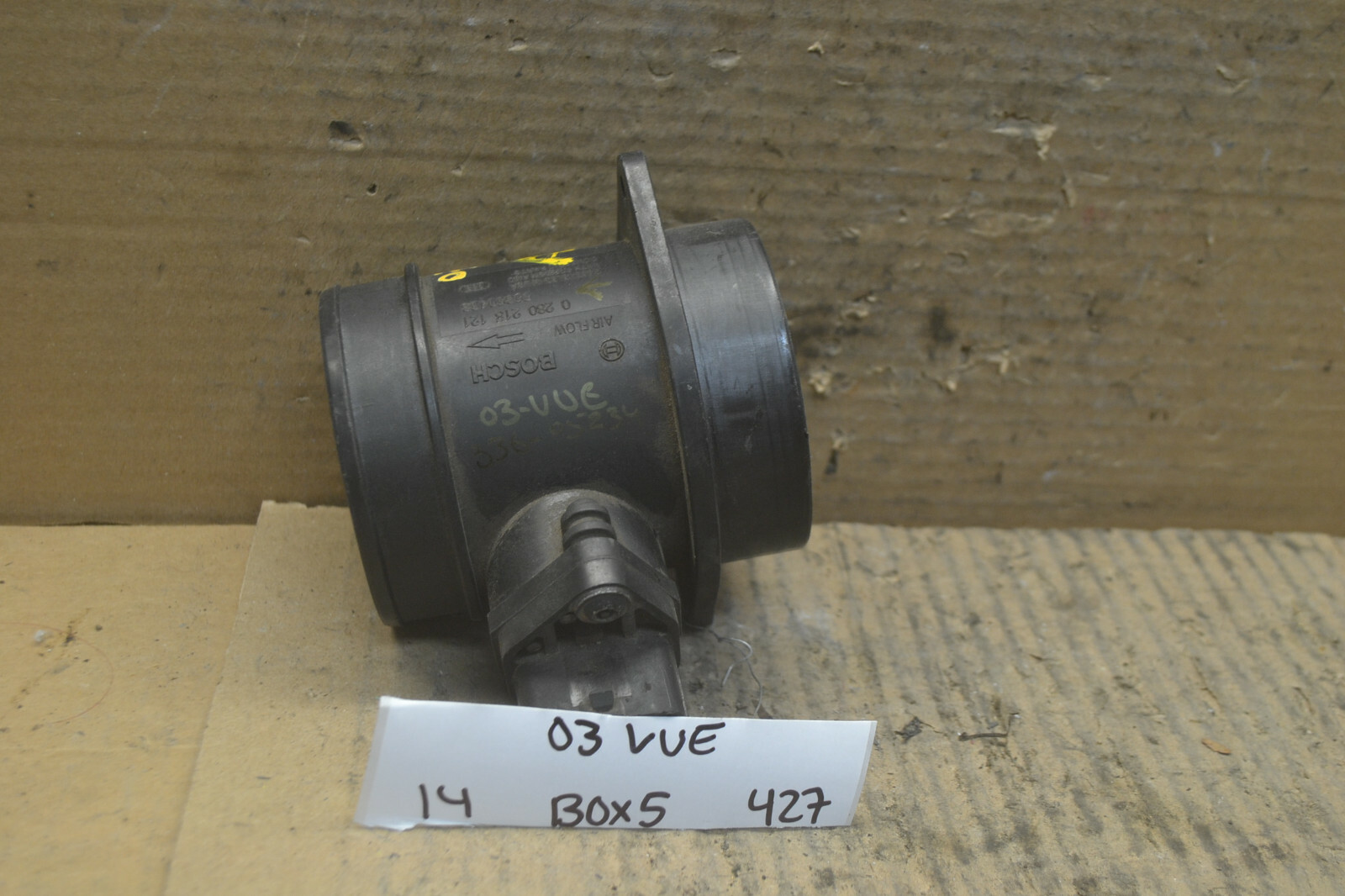 2003-2004 Cadillac CTS Fuel Injection Air Flow Meter Assembly (Used OEM)