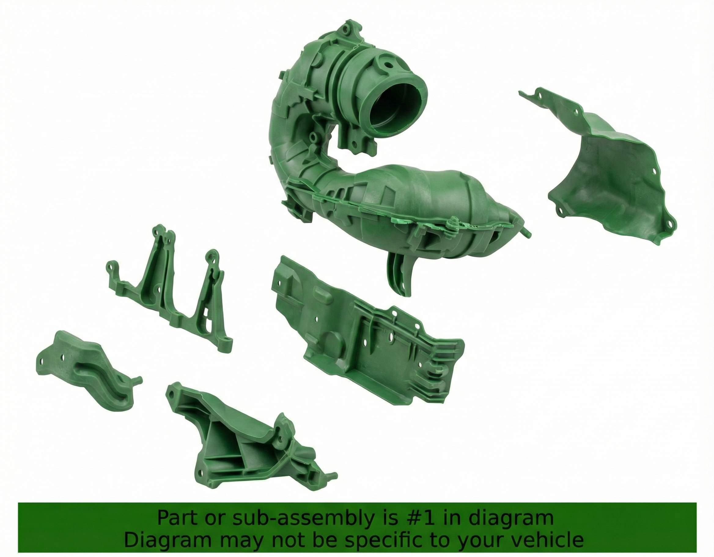 2023-2025 Toyota Crown Catalytic Converter and Exhaust Pipe Assembly (EPA Re-Certified OEM)