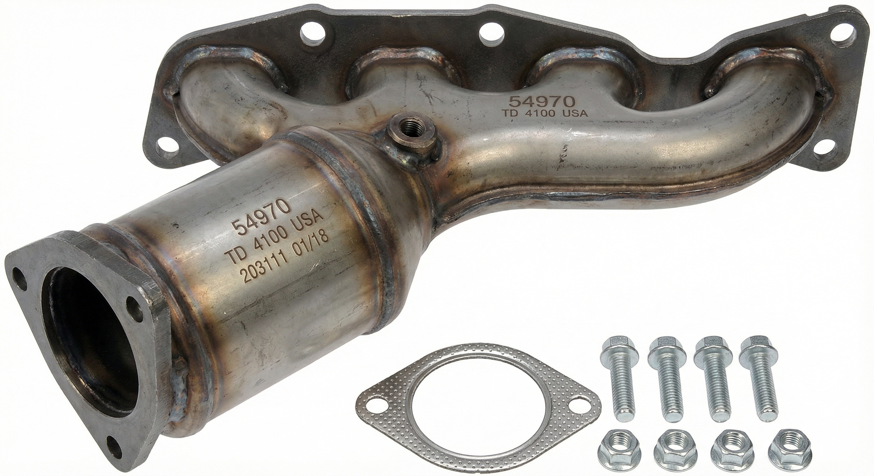 2018-2020 Acura TLX Catalytic Converter - Rear, Rear (EPA Re-Certified OEM)