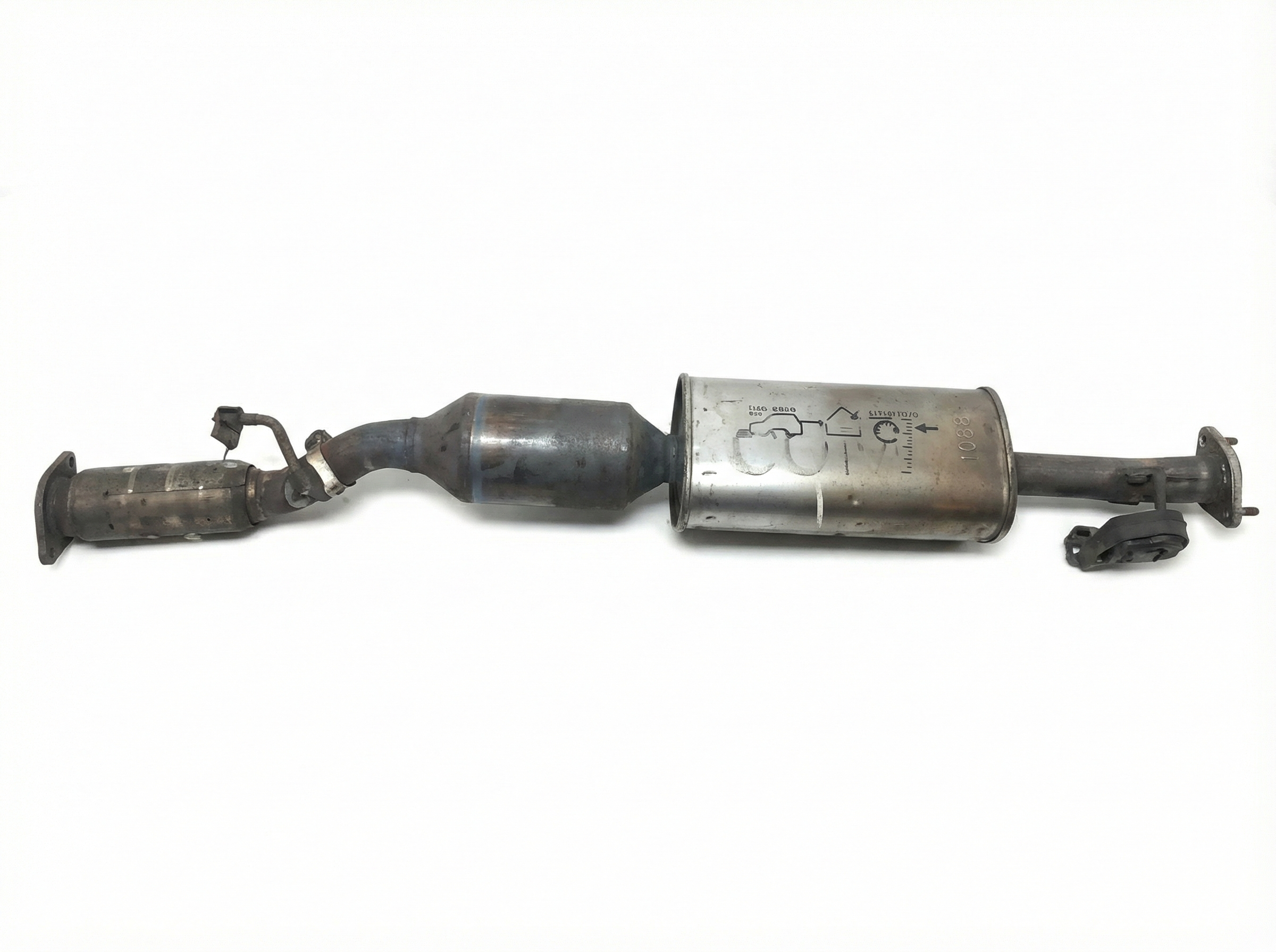 2020-2021 Nissan Sentra Underfloor Catalytic Converter - Rear, Front (EPA Re-Certified OEM)