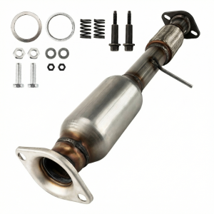 2009-2012 Suzuki Equator Underfloor Catalytic Converter - Rear, Rear (EPA Re-Certified OEM)
