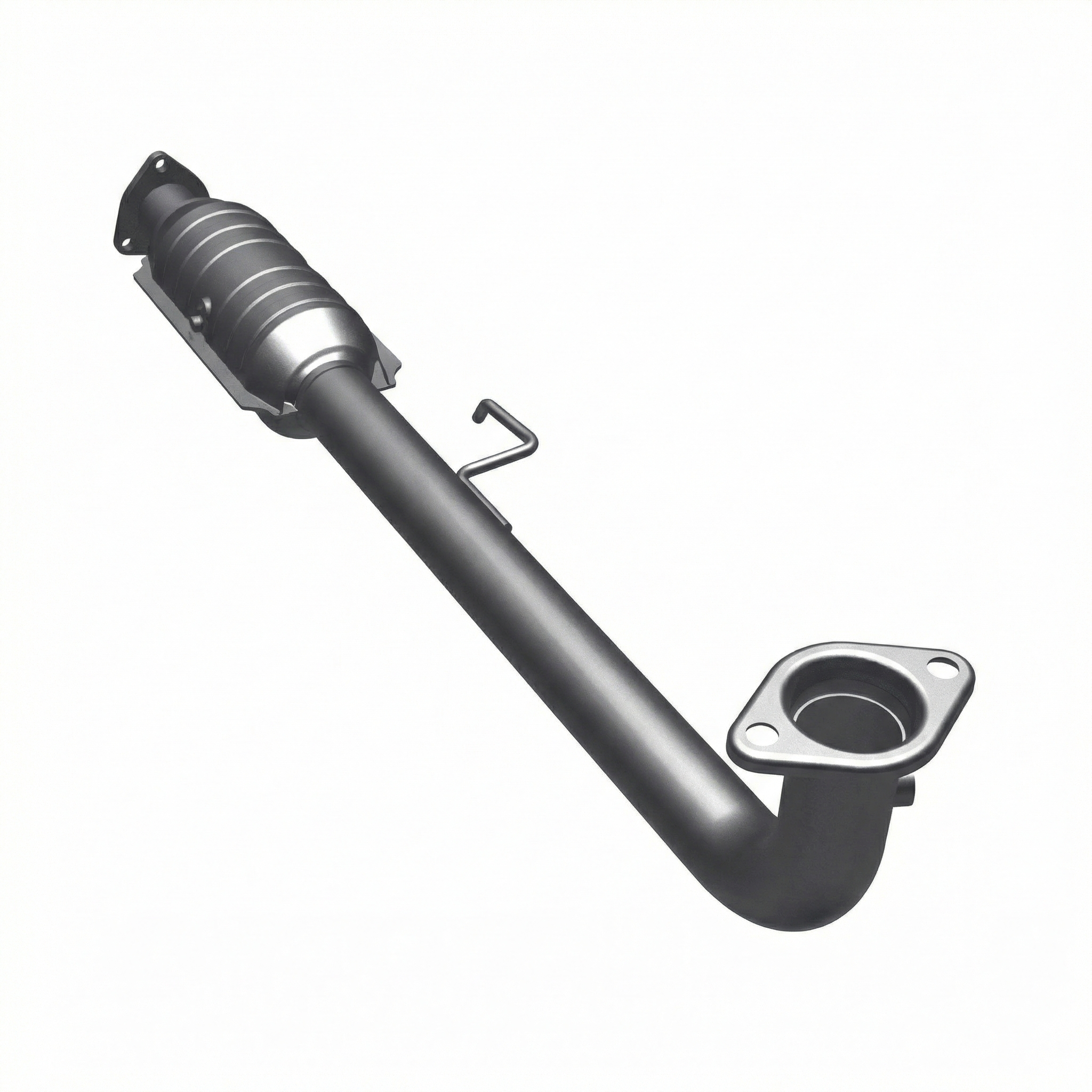 2019-2020 Hyundai Santa Fe Catalytic Converter and Center Muffler Assembly - Rear, Rear (EPA Re-Certified OEM)