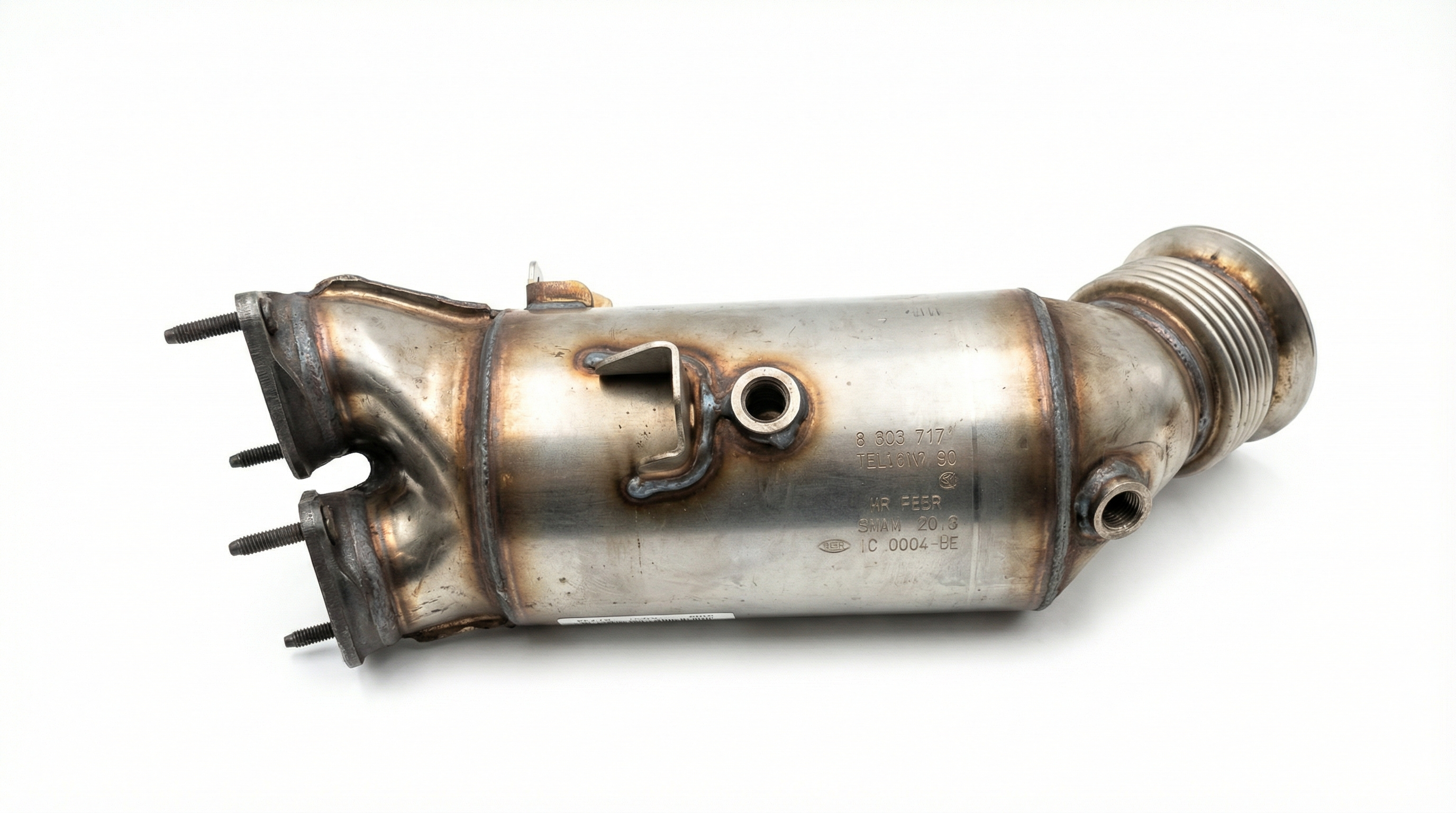 2003-2005 Toyota 4Runner Catalytic Converter - Rear, Rear (EPA Re-Certified OEM)