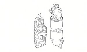 2019-2023 Acura RDX Catalytic Converter (EPA Re-Certified OEM)