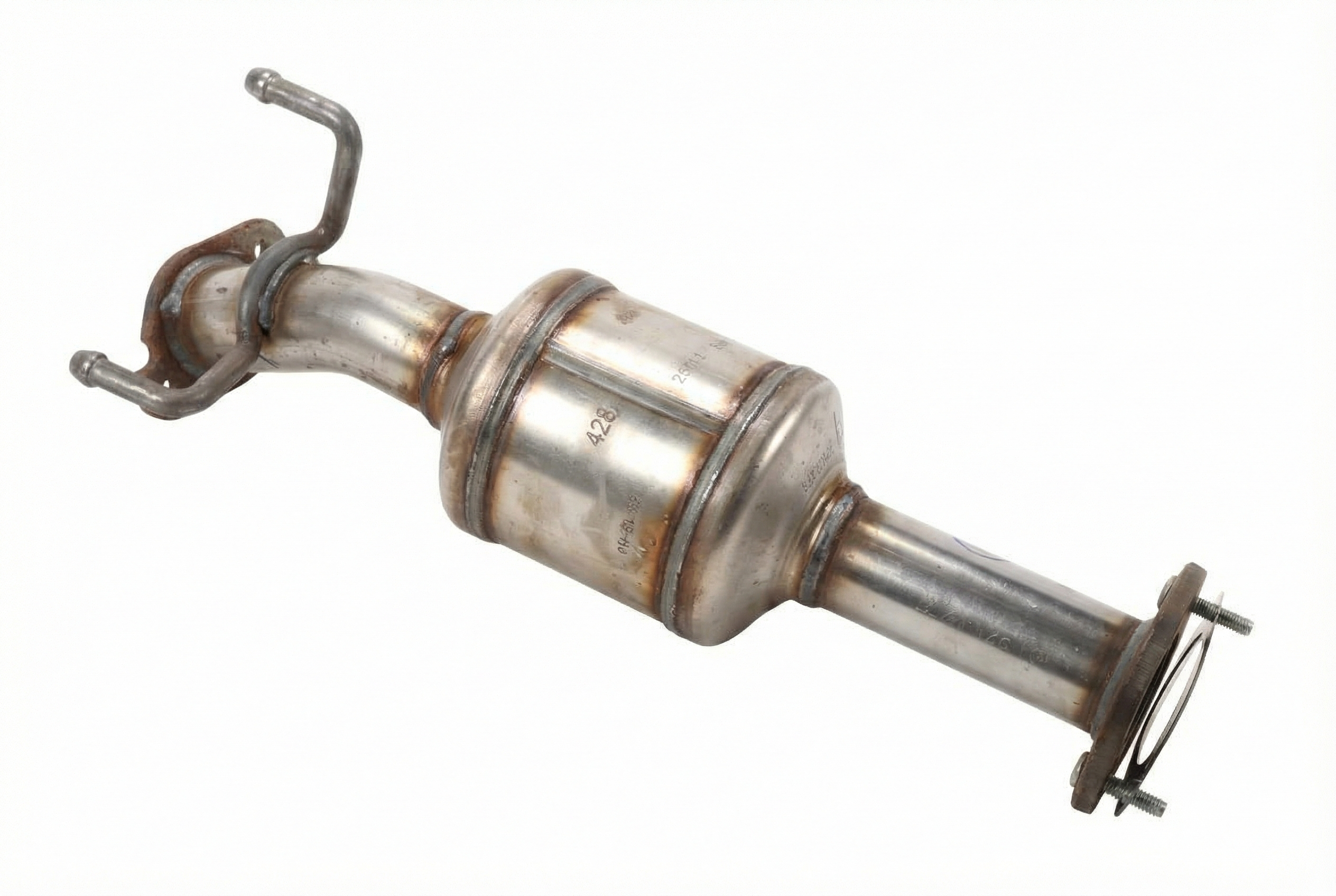 2012-2018 Chevrolet Sonic Under-Car Catalytic Converter - Rear, Rear (EPA Re-Certified OEM)