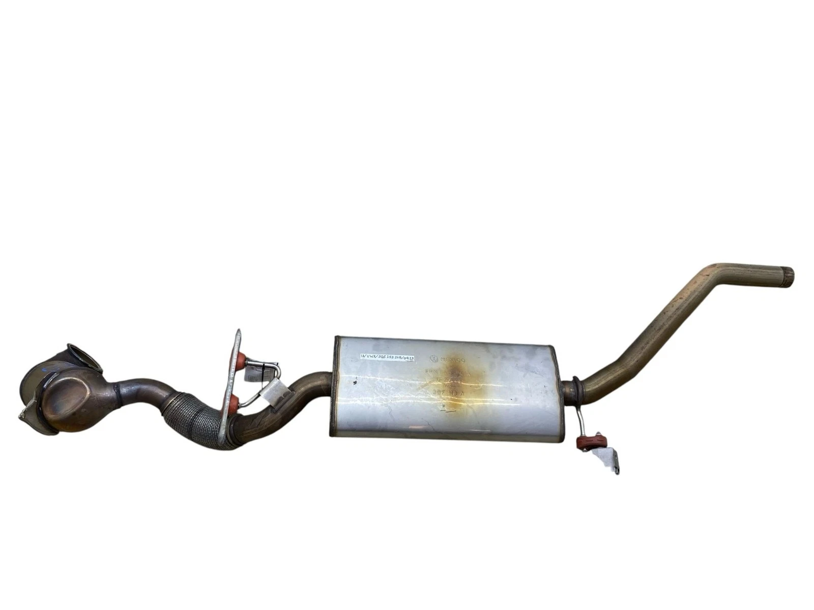 2019-2021 Volkswagen Jetta Front Exhaust Pipe Catalytic Converter (EPA Re-Certified OEM)