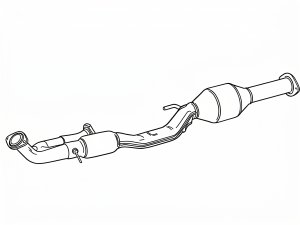 2021-2025 Lexus ES250 Catalytic Converter - Front (EPA Re-Certified OEM)