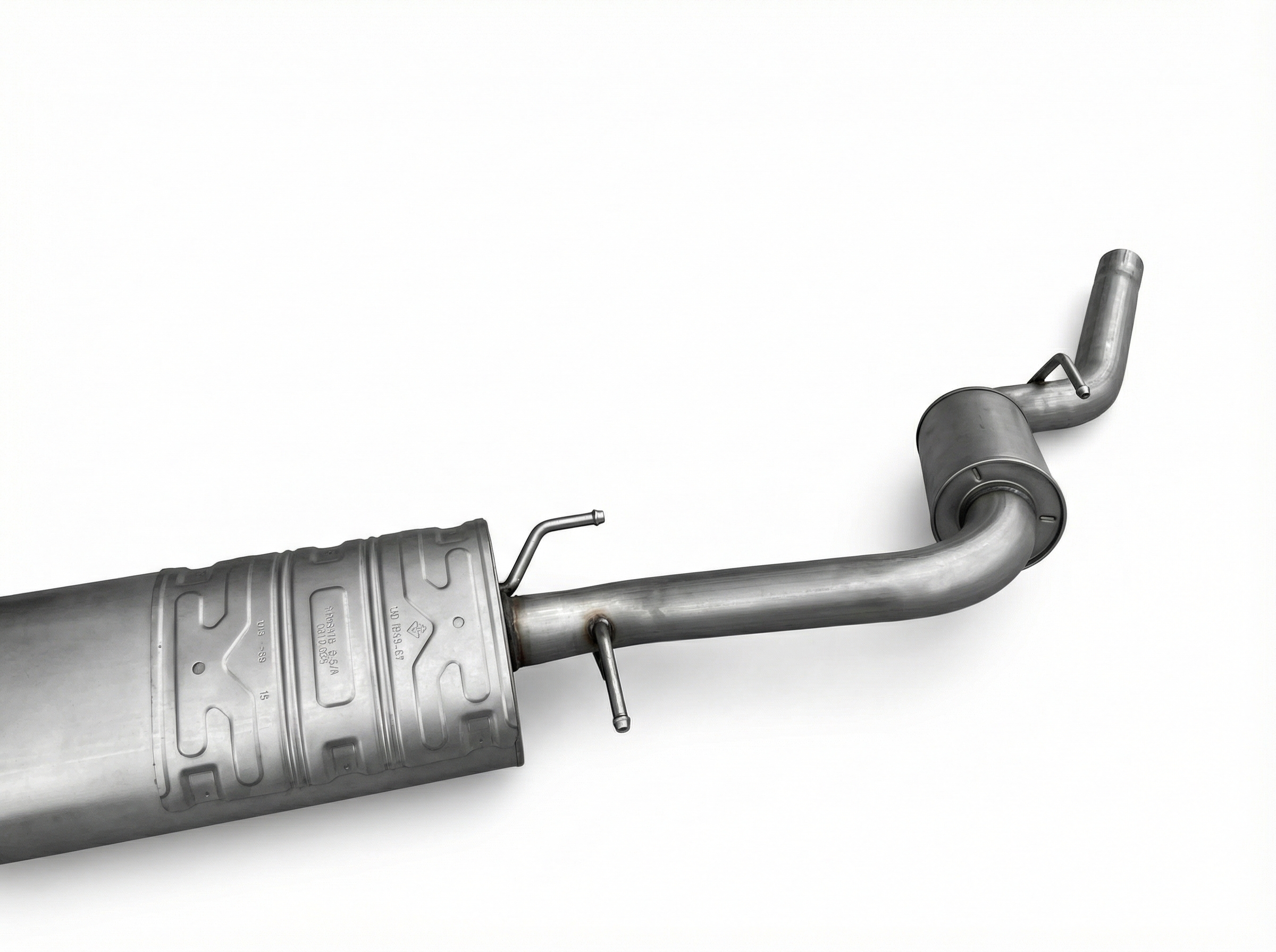 2019-2024 Chevrolet Silverado 1500 Cat-Back Dual Exhaust Muffler Assembly (Used OEM)