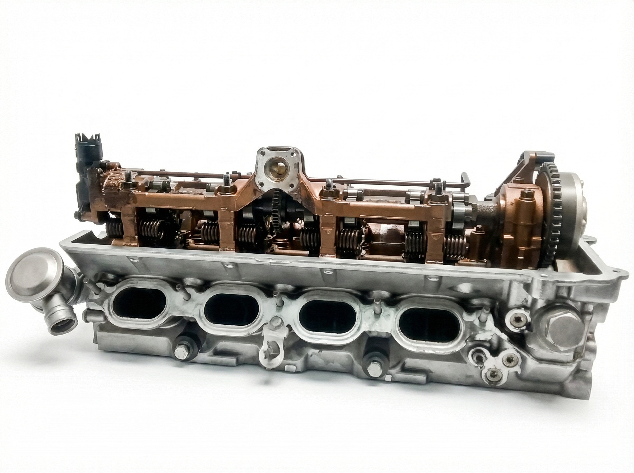 2004-2006 Audi A4 Engine Cylinder Head Assembly with Camshafts - Left (Driver) (Used OEM)