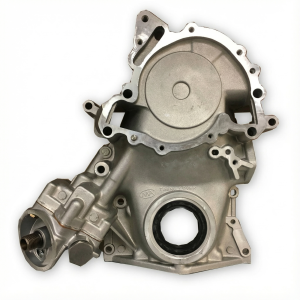 2005-2006 Audi A6 Lower Engine Timing Cover Assembly (Used OEM)