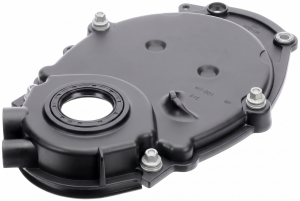 2005-2006 Hyundai Tucson Lower Engine Timing Cover (Used OEM)