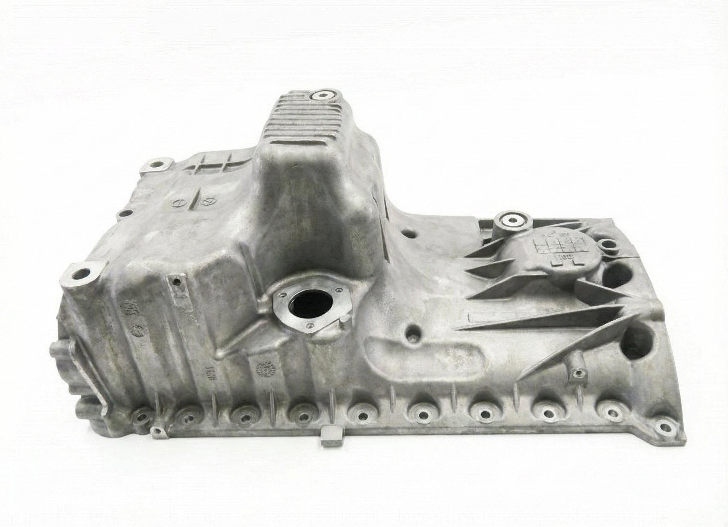 2003-2006 Porsche Cayenne Turbo Engine Oil Pan Assembly (Used OEM)