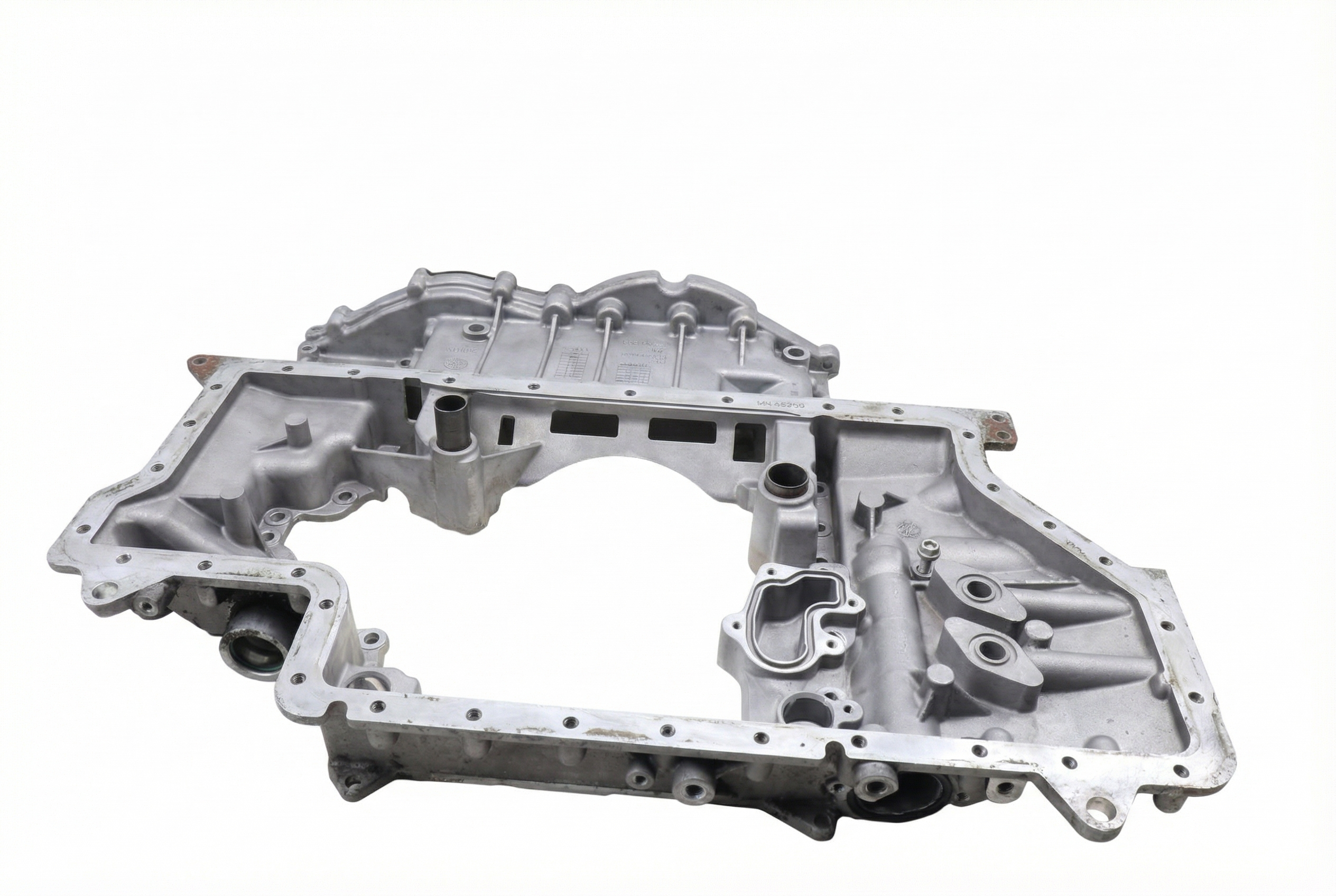 2005-2006 Audi A6 Upper Engine Oil Pan (Used OEM)