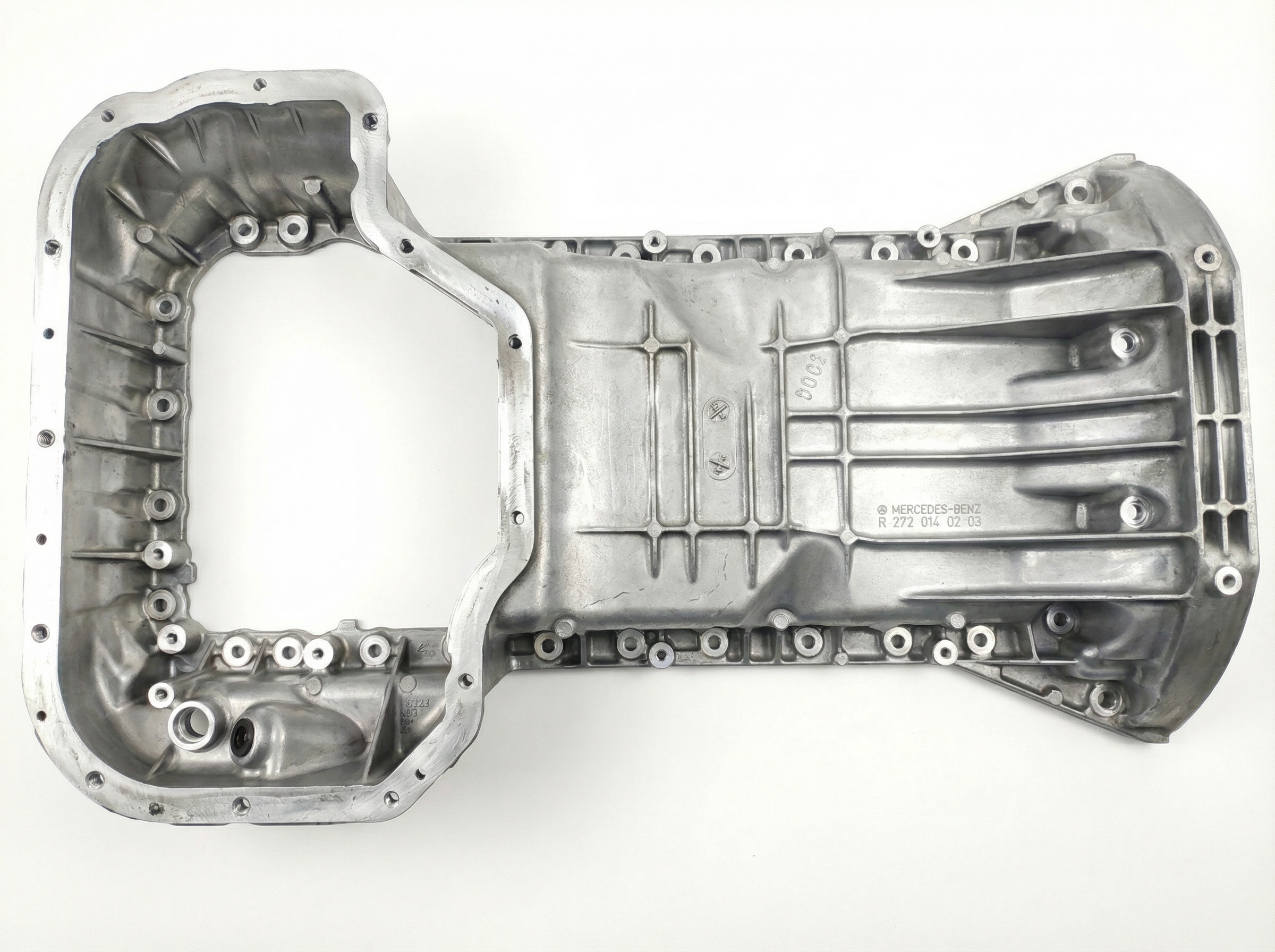 2007 Mercedes-Benz S500 Upper Engine Oil Pan Assembly (Used OEM)