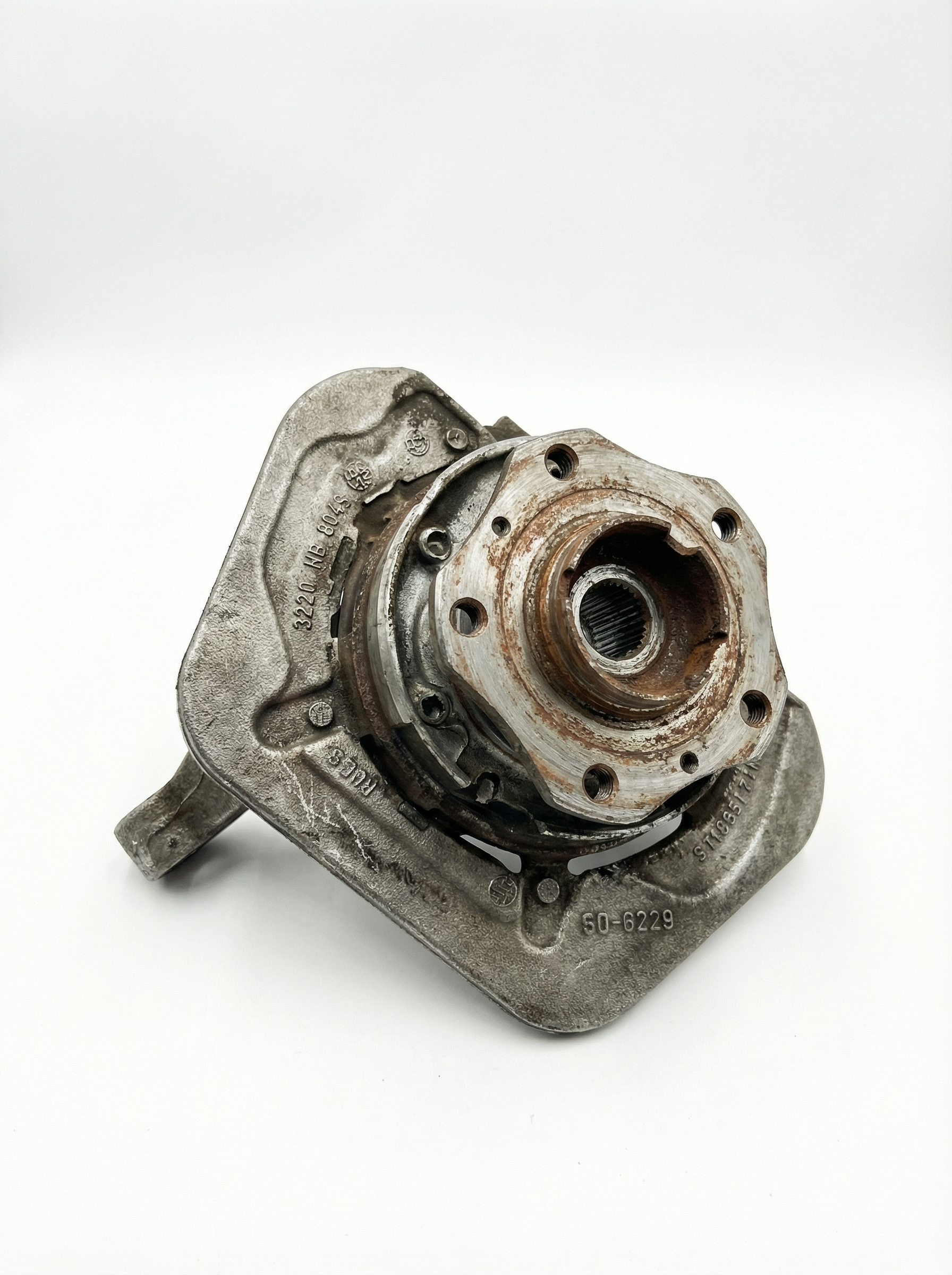 1999-2005 Porsche 911 Stub Axle with Wheel Hub - Rear, Left (Driver) (Used OEM)