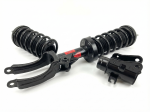 2011-2014 Volkswagen Touareg Front Electronic Adjustable Suspension Strut Assembly - Right (Passenger) (Used OEM)