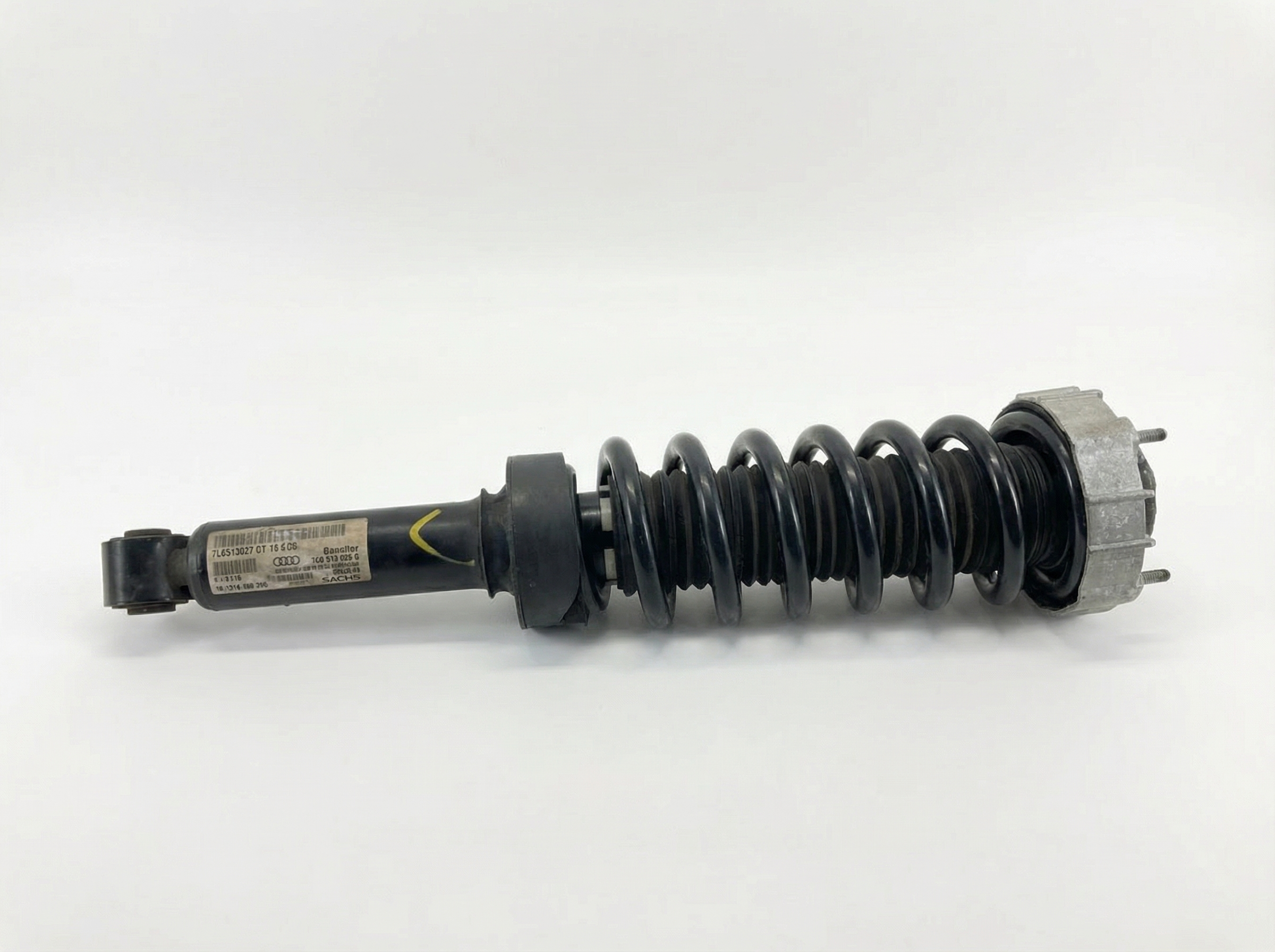2007-2015 Audi Q7 Coil Spring Suspension Strut Assembly - Rear, Left (Driver) (Used OEM)