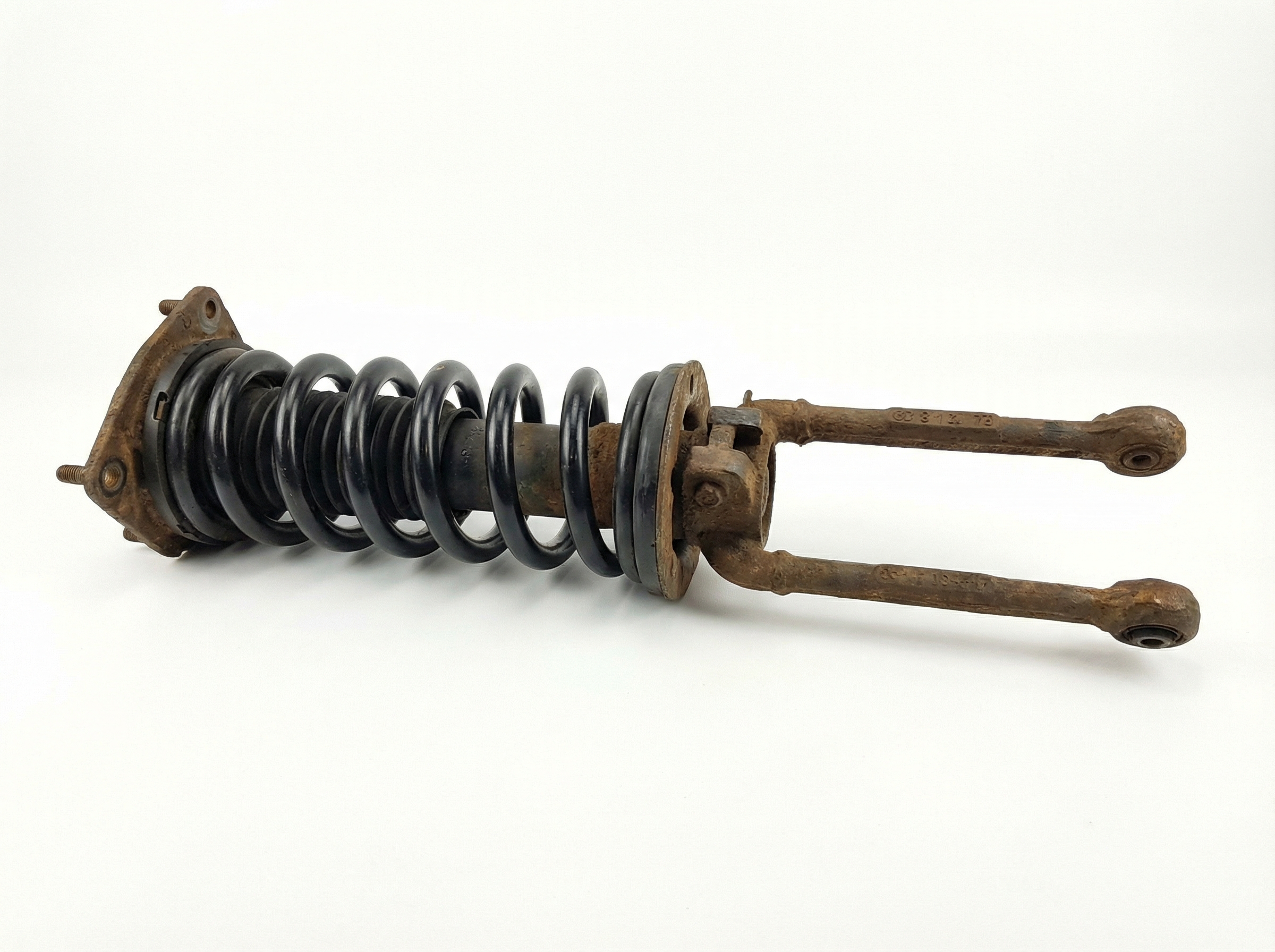2007-2011 Dodge Nitro Front Suspension Strut with Cast Lower Clevis - Left (Driver) (Used OEM)